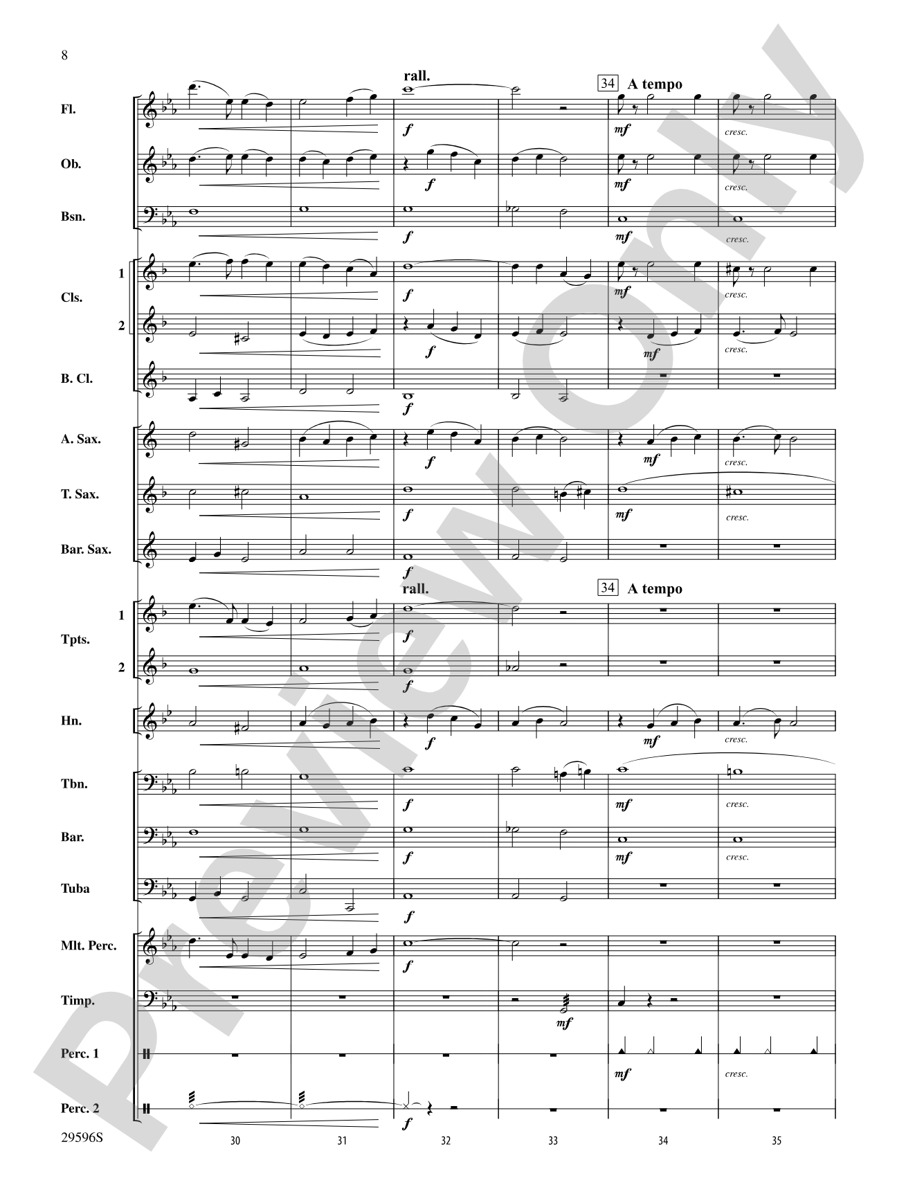 My Funny Valentine: Concert Band Conductor Score & Parts