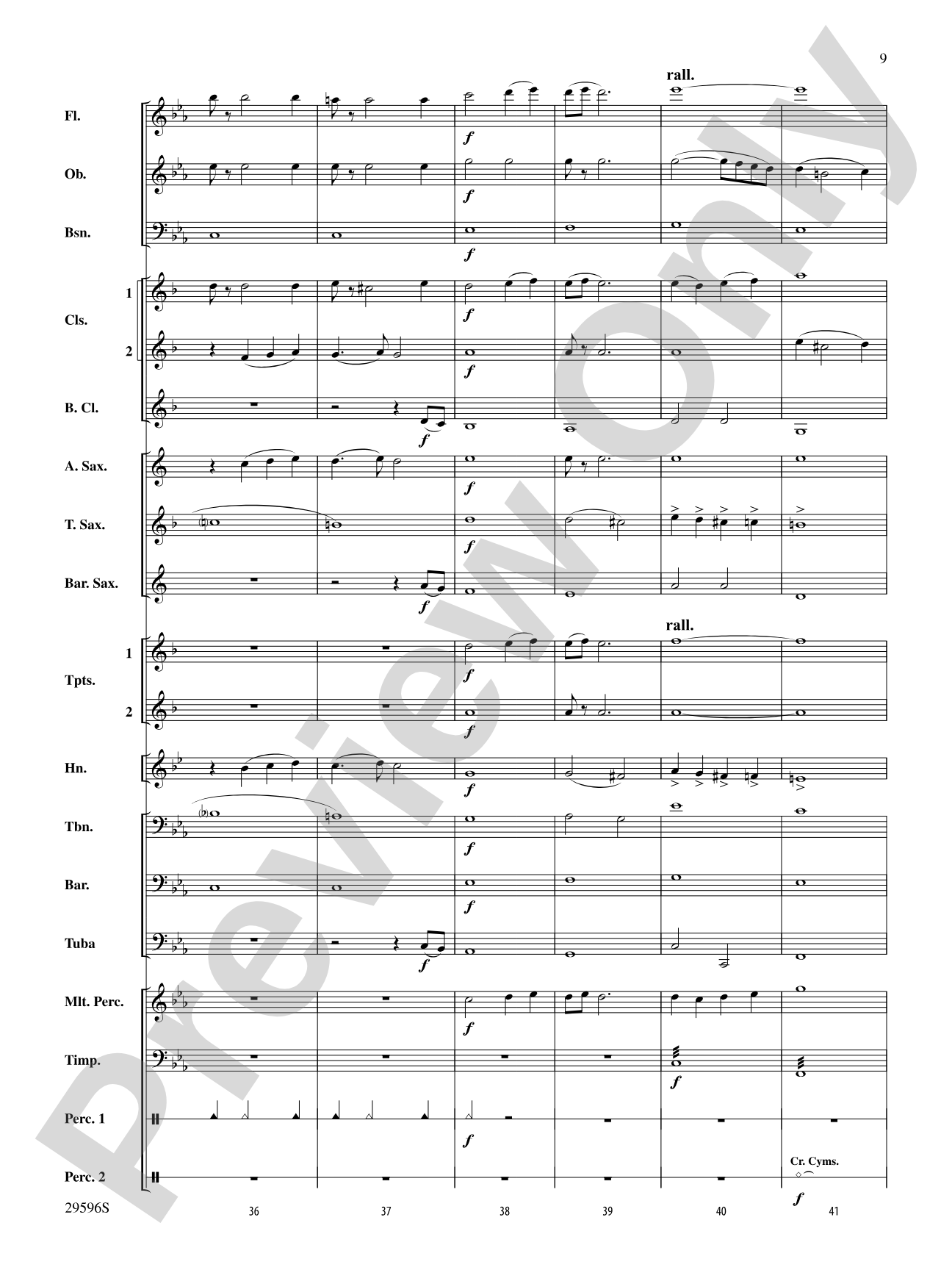 My Funny Valentine: Concert Band Conductor Score & Parts