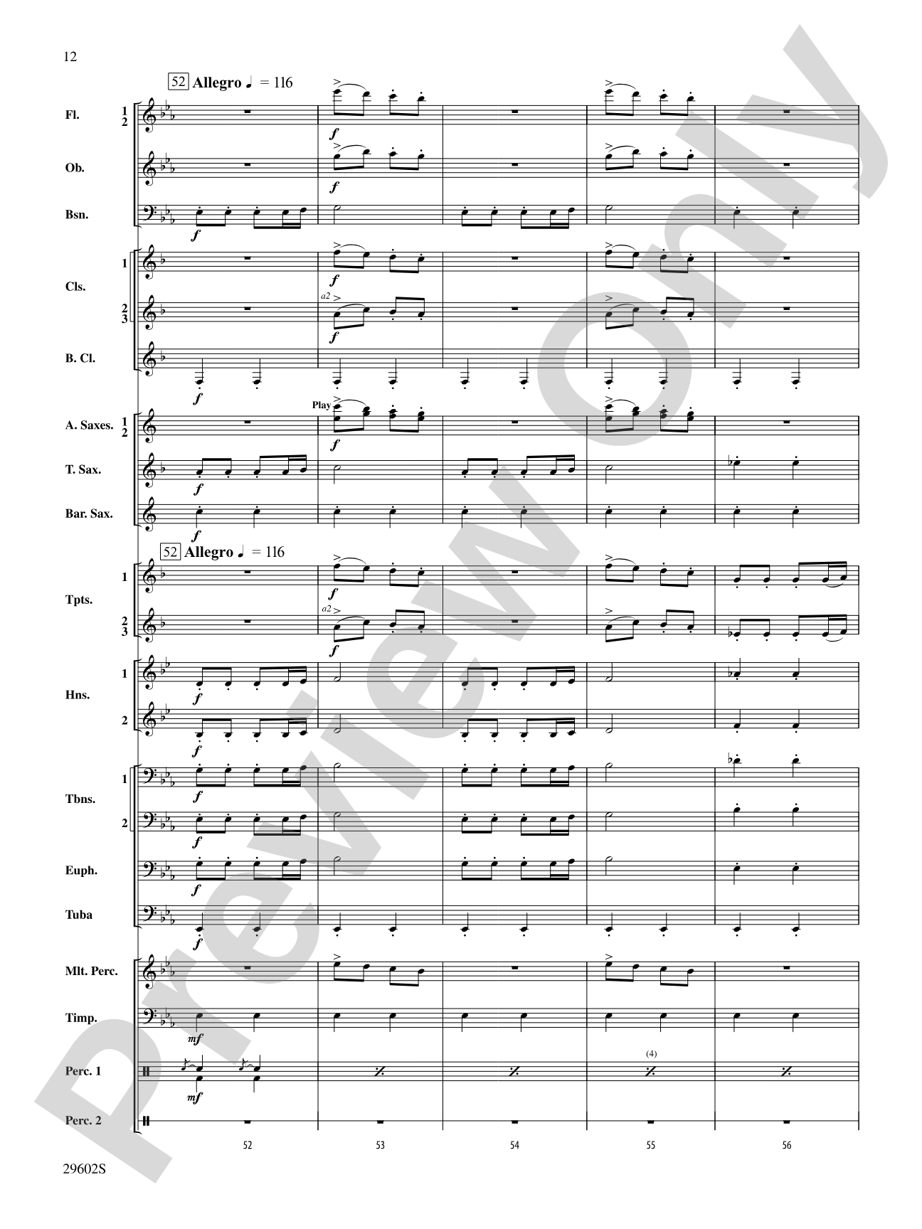 Joy to the World: Concert Band Conductor Score & Parts