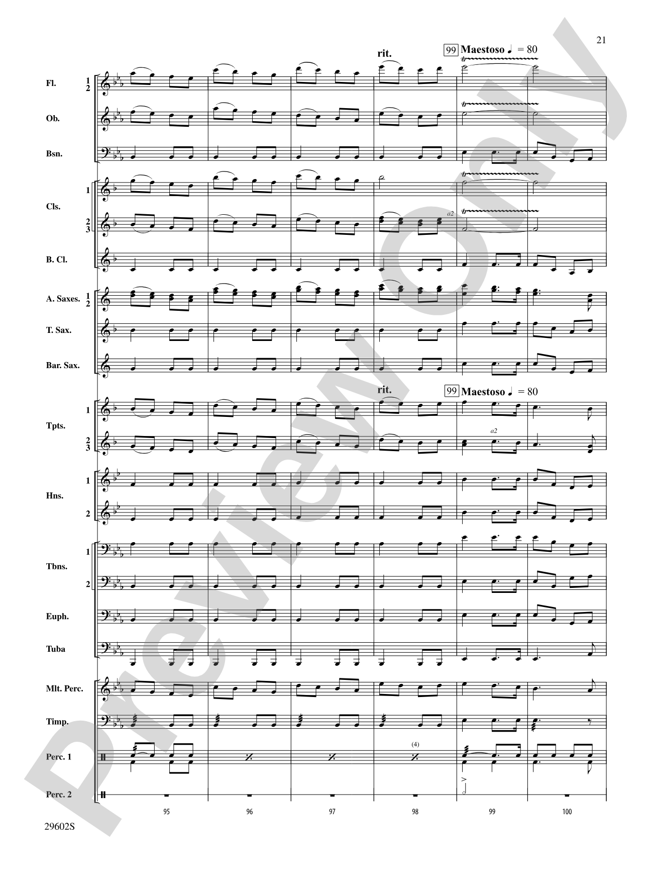 Joy to the World: Concert Band Conductor Score & Parts