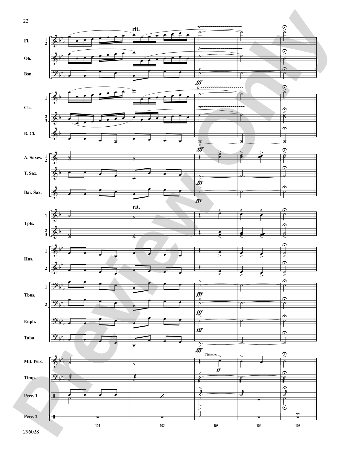Joy to the World: Concert Band Conductor Score & Parts