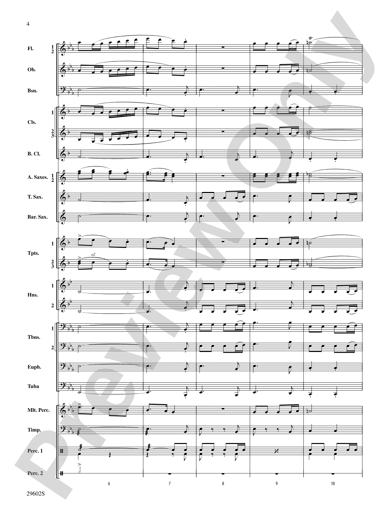 Joy to the World: Concert Band Conductor Score & Parts