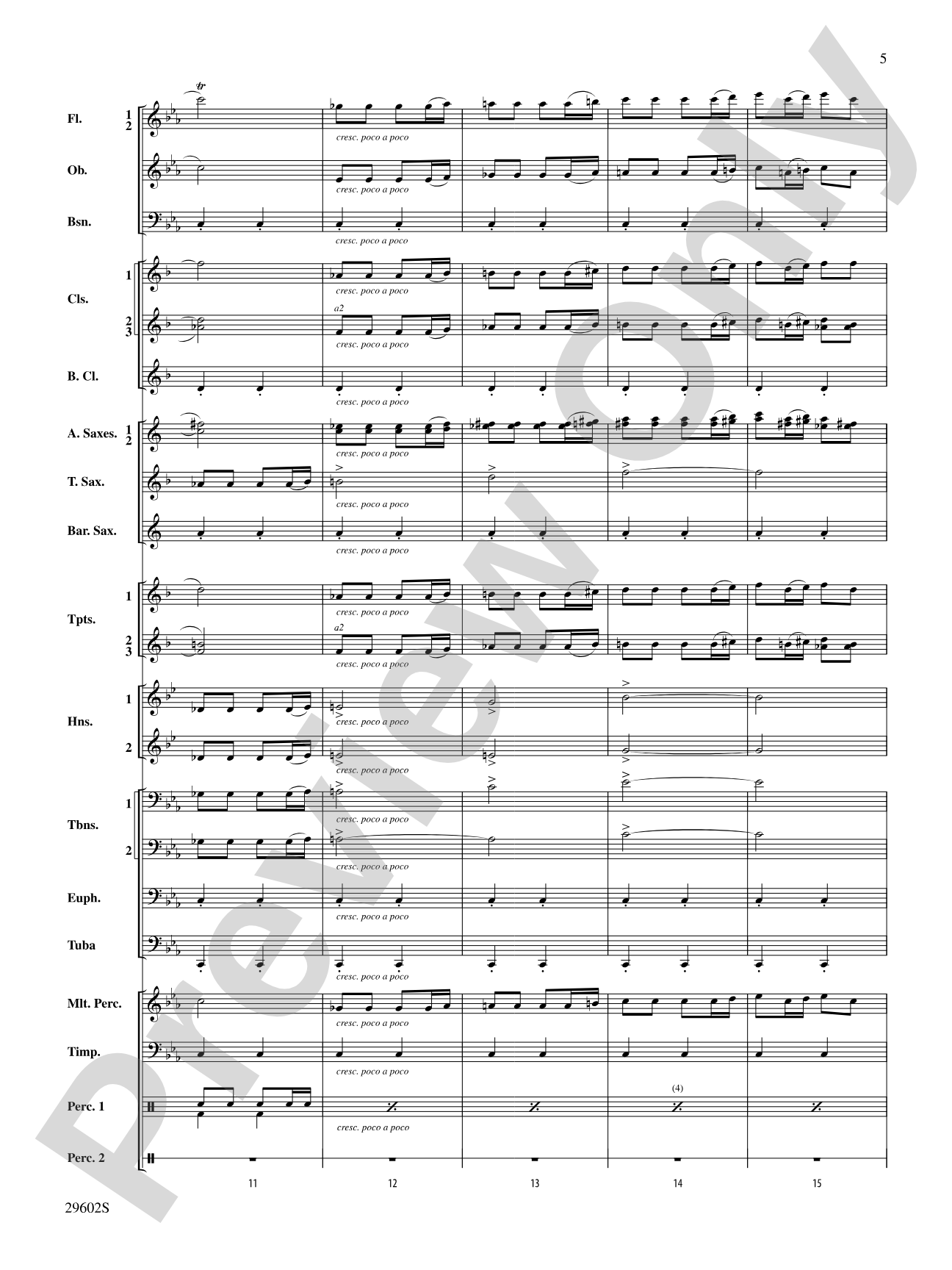 Joy to the World: Concert Band Conductor Score & Parts