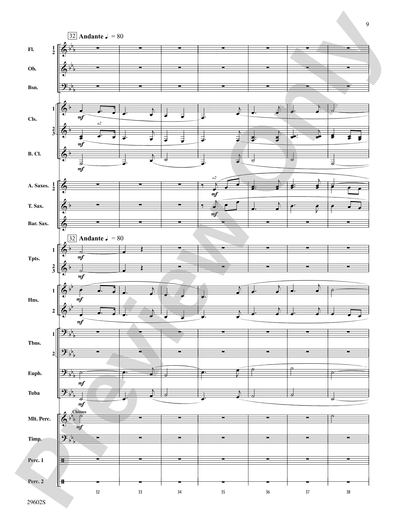 Joy to the World: Concert Band Conductor Score & Parts