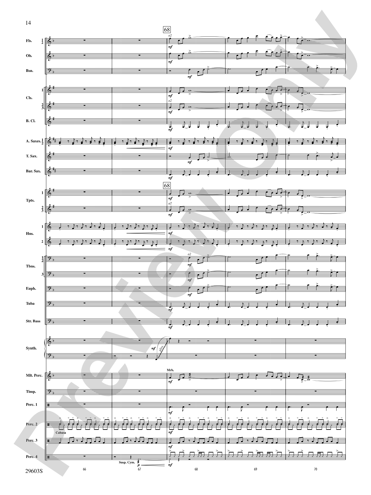 Dillon's Flight: Concert Band Conductor Score & Parts