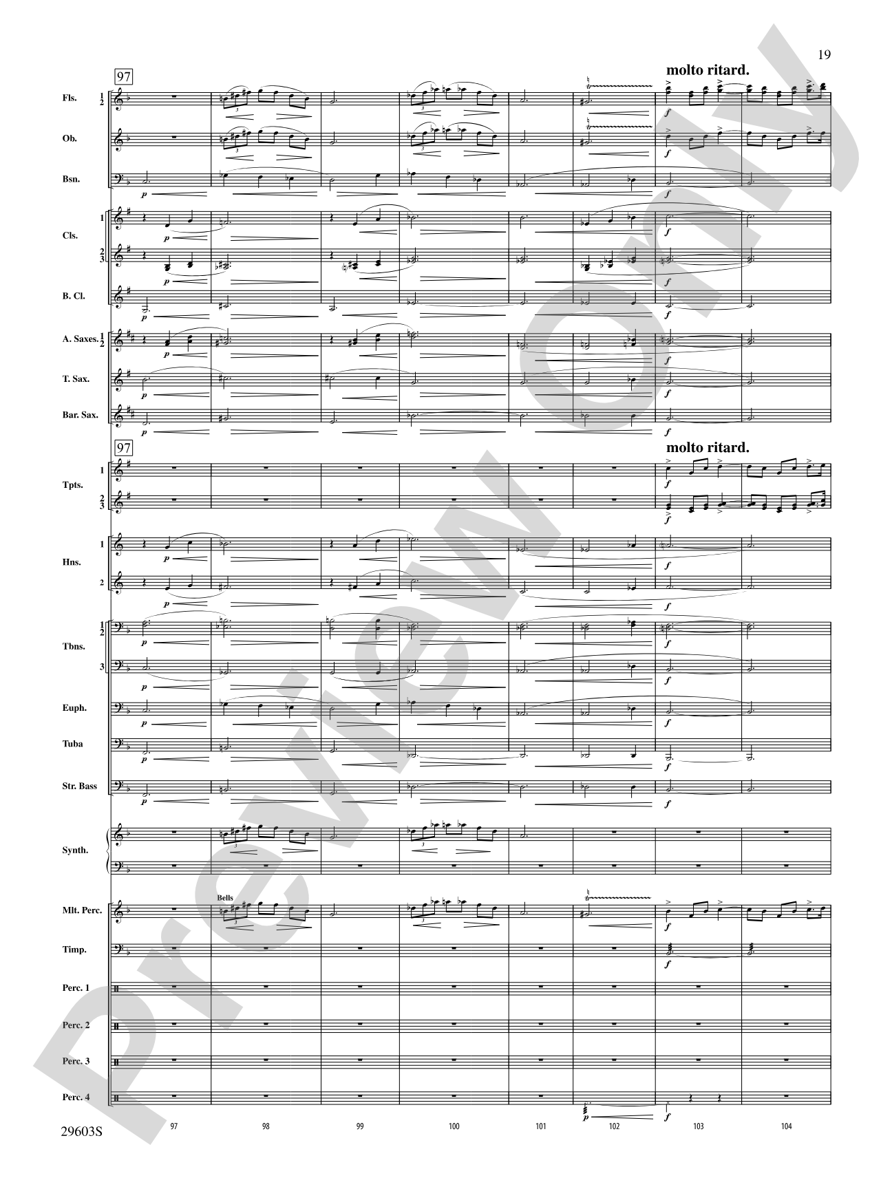 Dillon's Flight: Concert Band Conductor Score & Parts