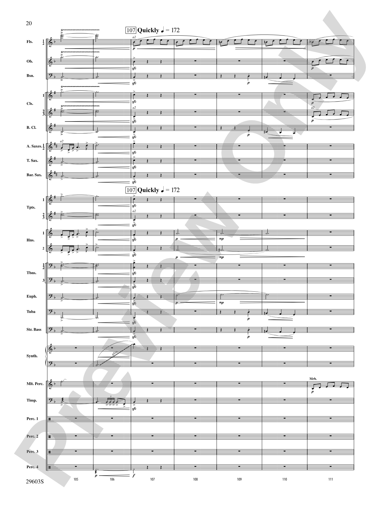 Dillon's Flight: Concert Band Conductor Score & Parts