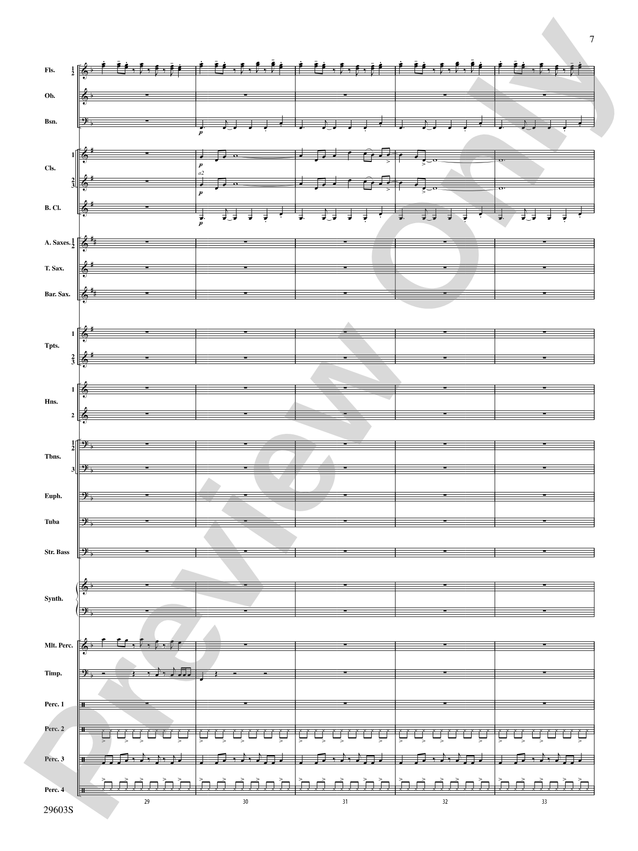 Dillon's Flight: Concert Band Conductor Score & Parts
