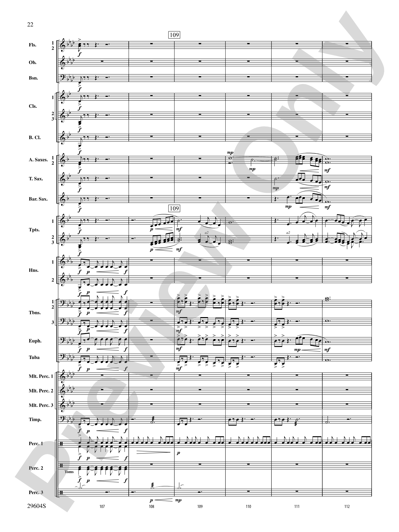 Glaciers: Concert Band Conductor Score & Parts