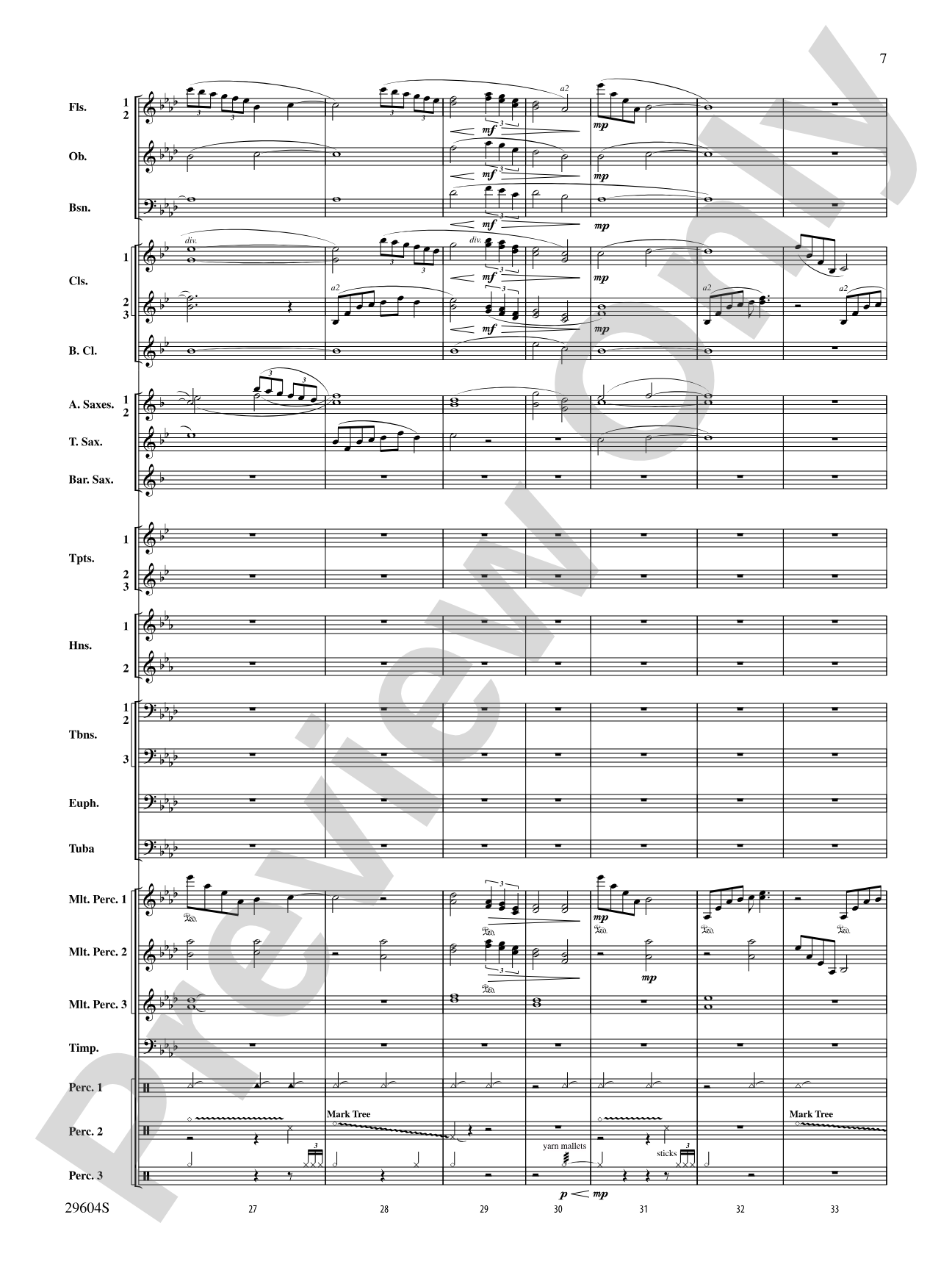 Glaciers: Concert Band Conductor Score & Parts