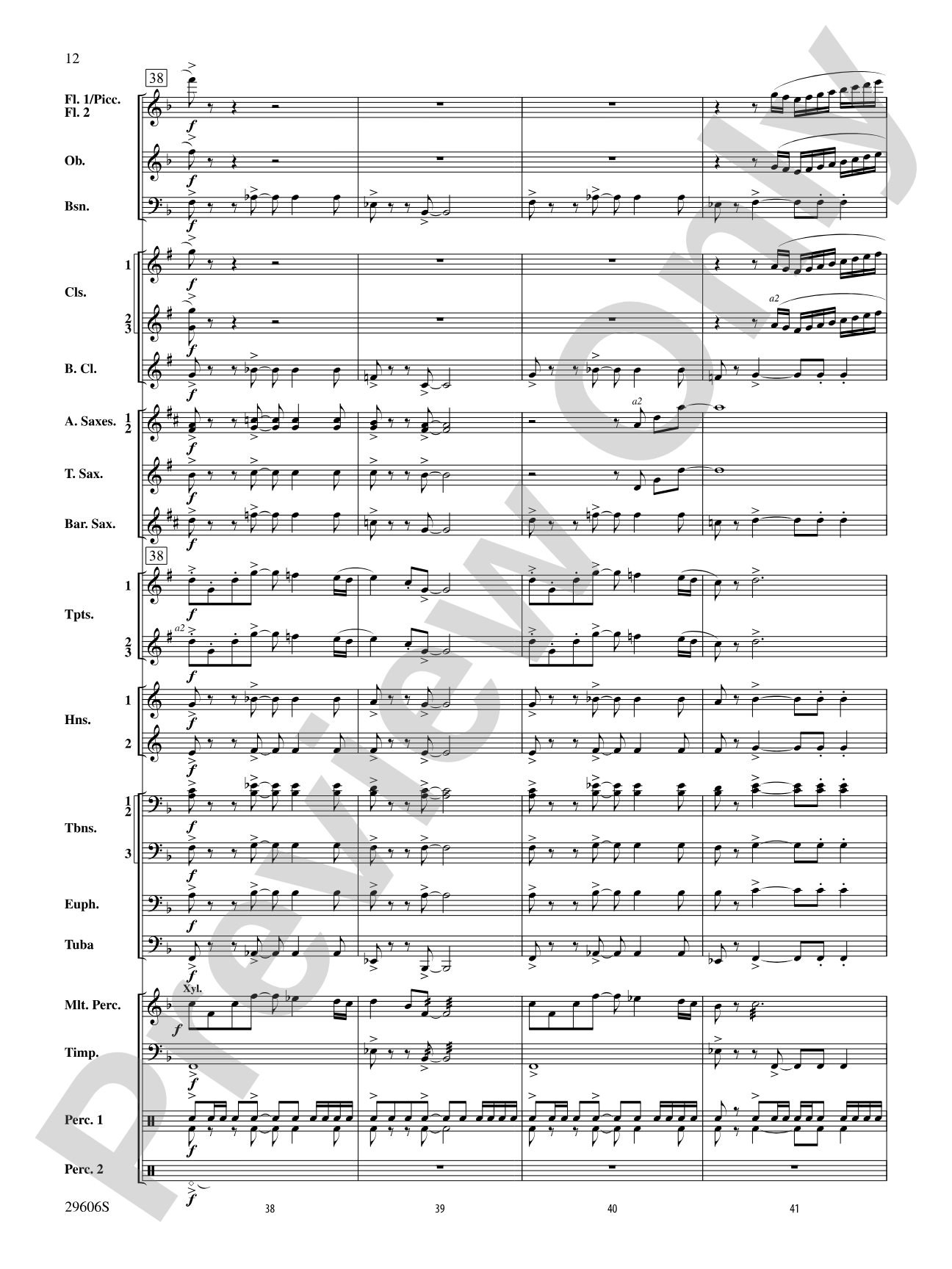 Journey to Aldebaran: Concert Band Conductor Score & Parts