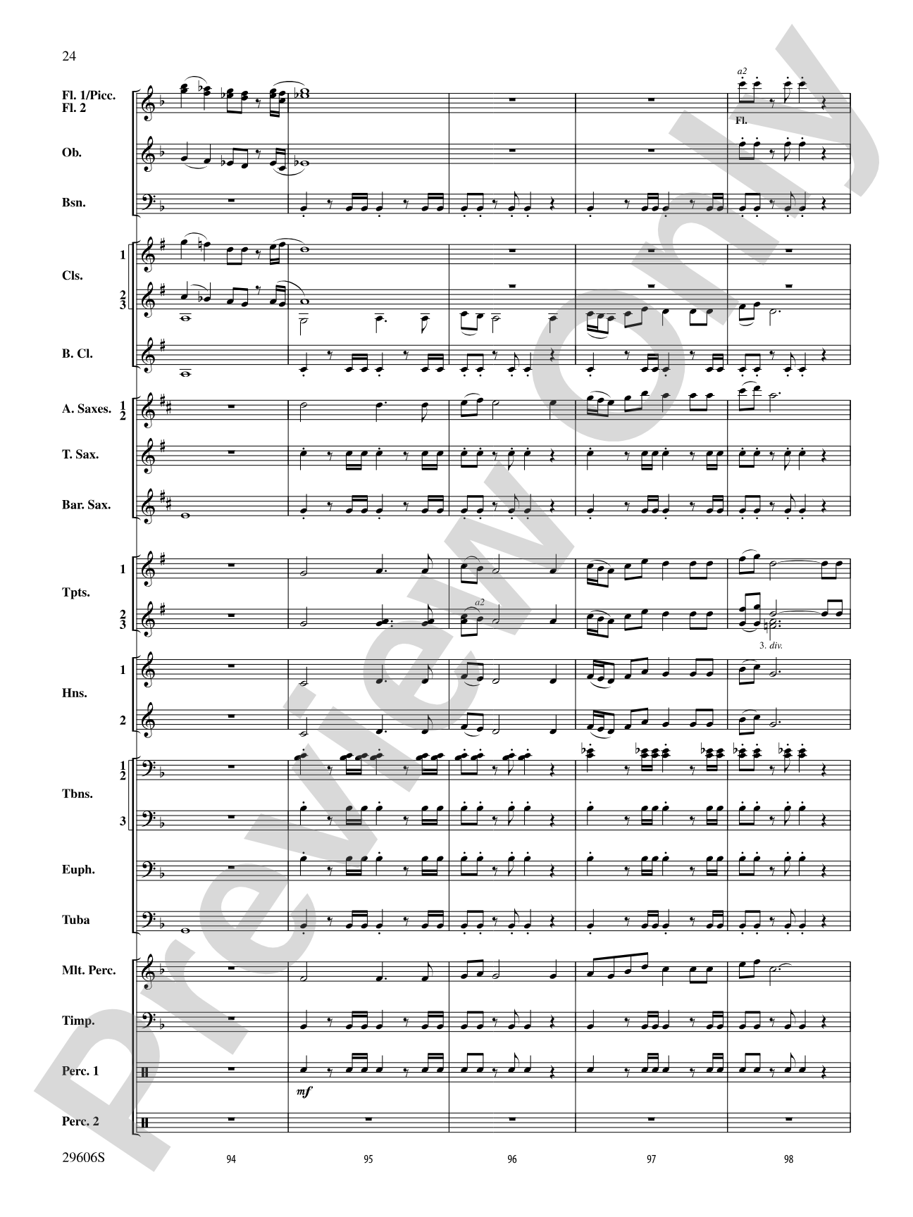 Journey to Aldebaran: Concert Band Conductor Score & Parts