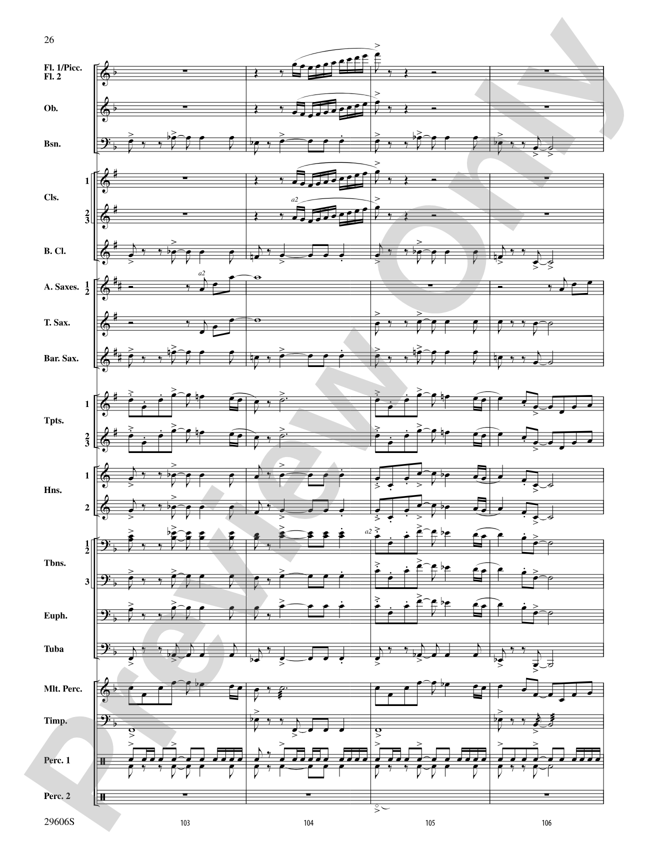 Journey to Aldebaran: Concert Band Conductor Score & Parts
