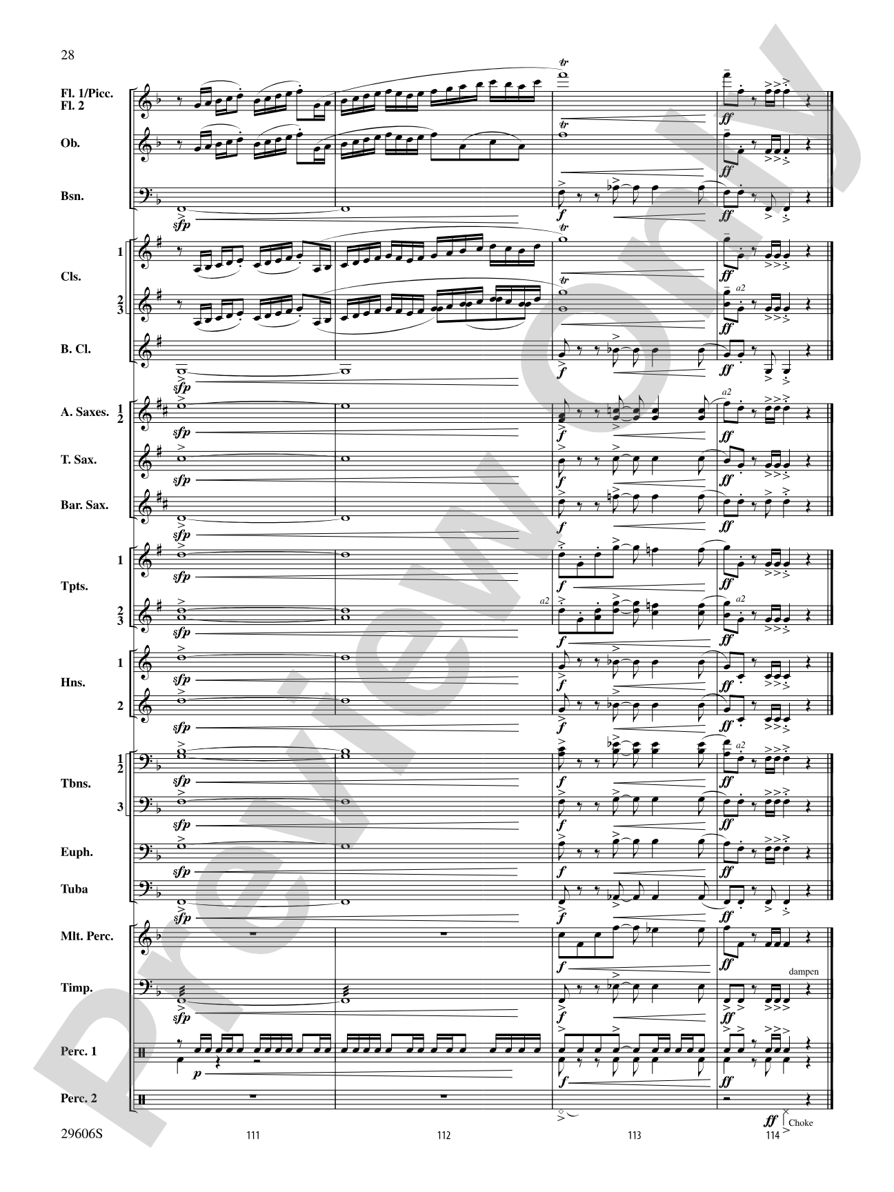 Journey to Aldebaran: Concert Band Conductor Score & Parts