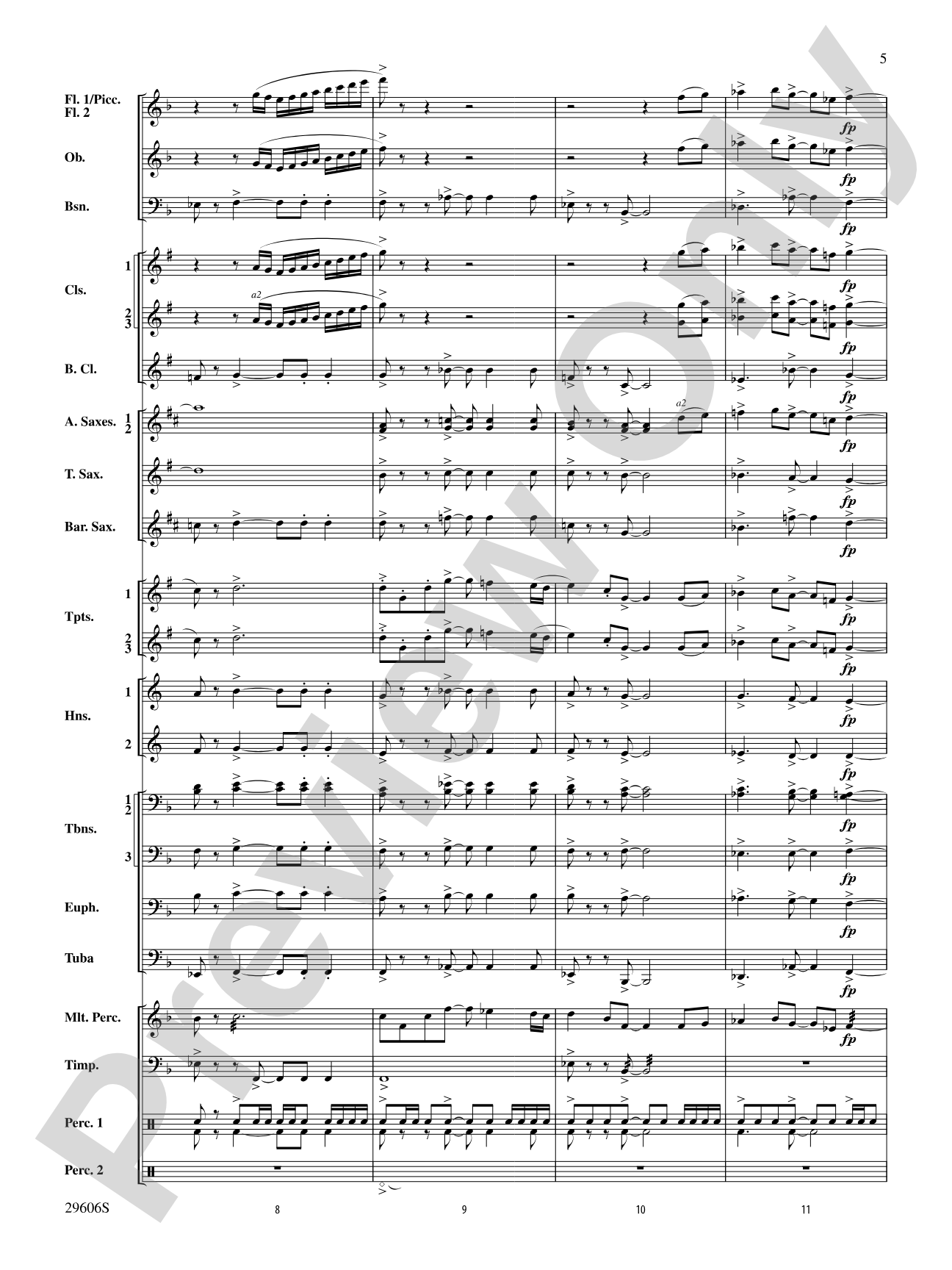 Journey to Aldebaran: Concert Band Conductor Score & Parts