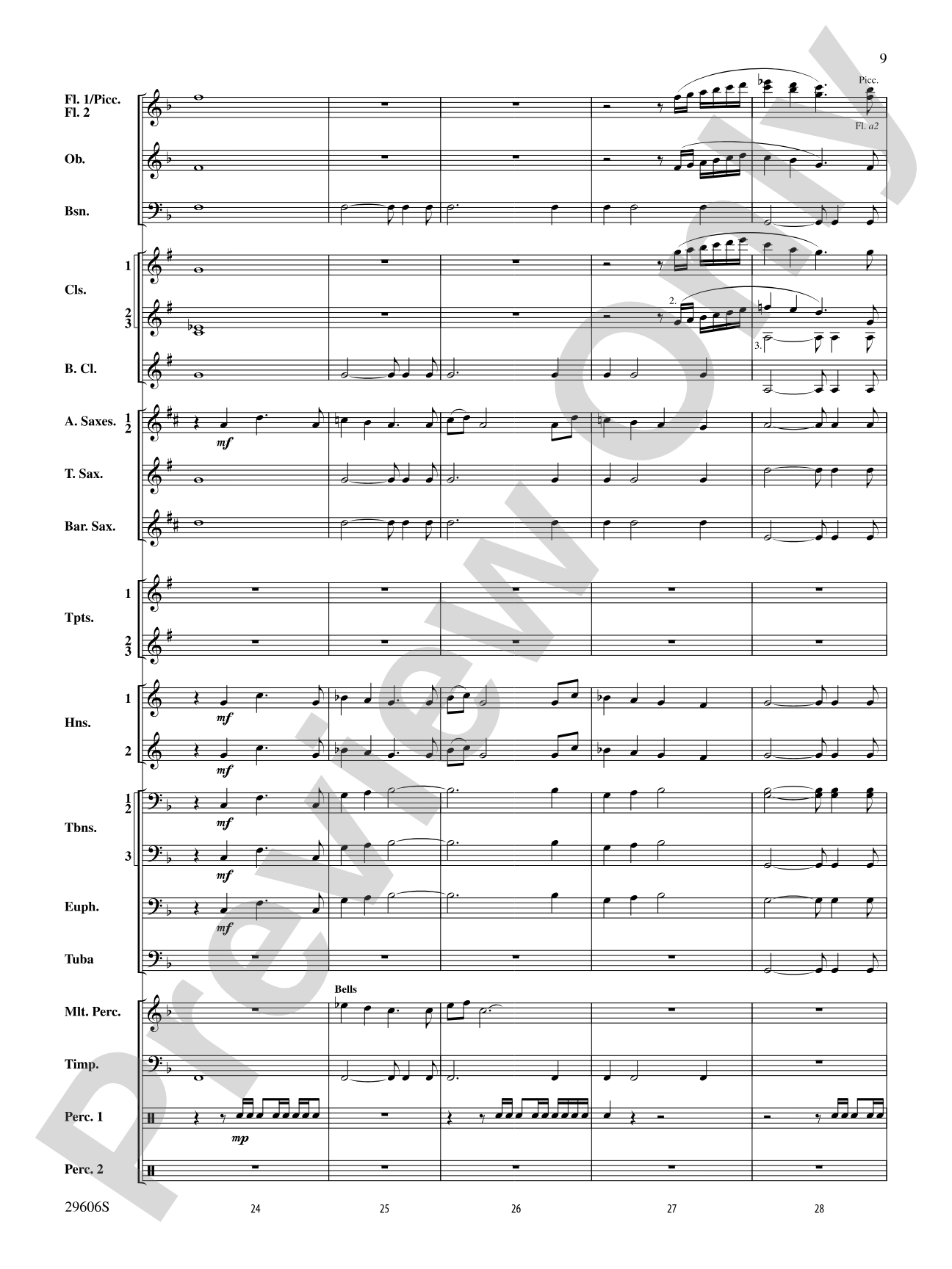 Journey to Aldebaran: Concert Band Conductor Score & Parts