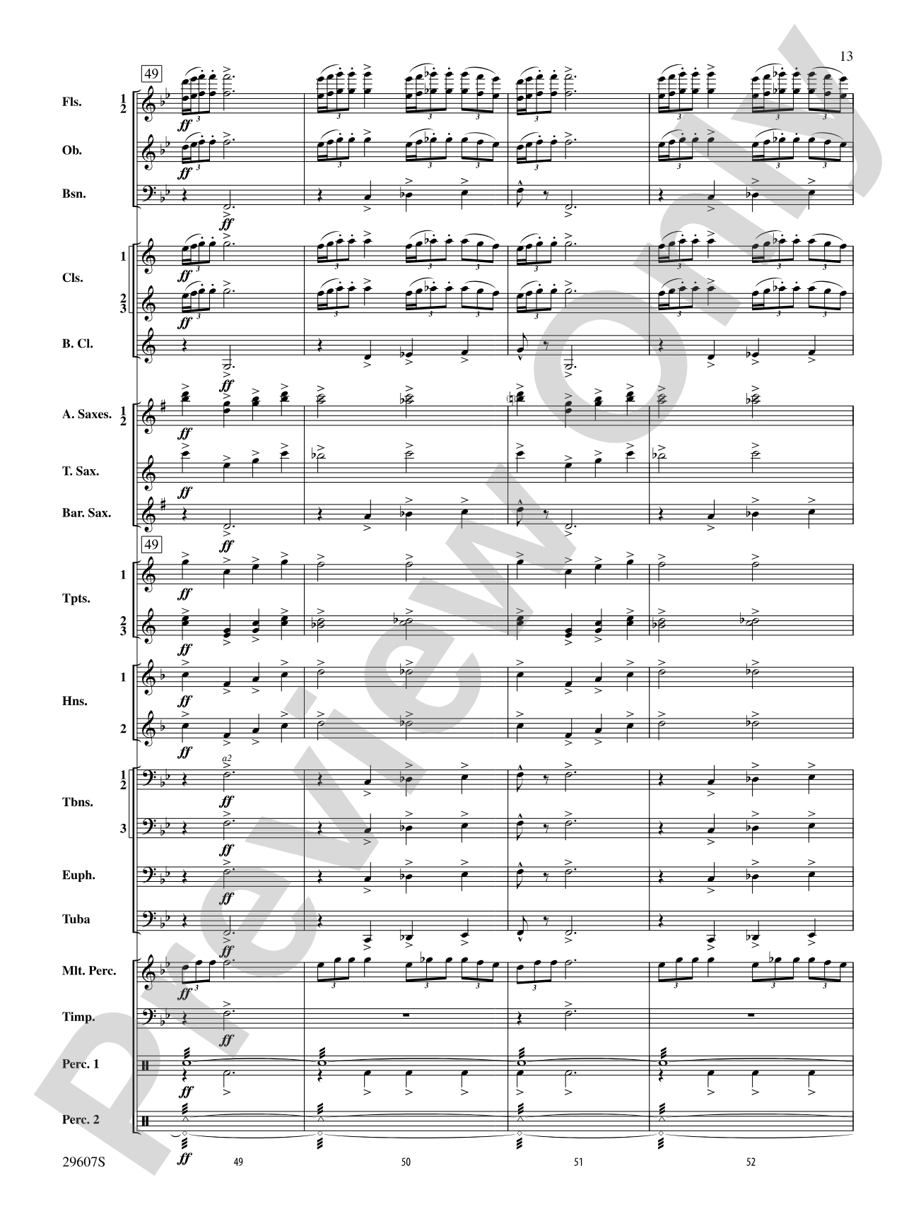 Fanfare to Joy: Concert Band Conductor Score & Parts
