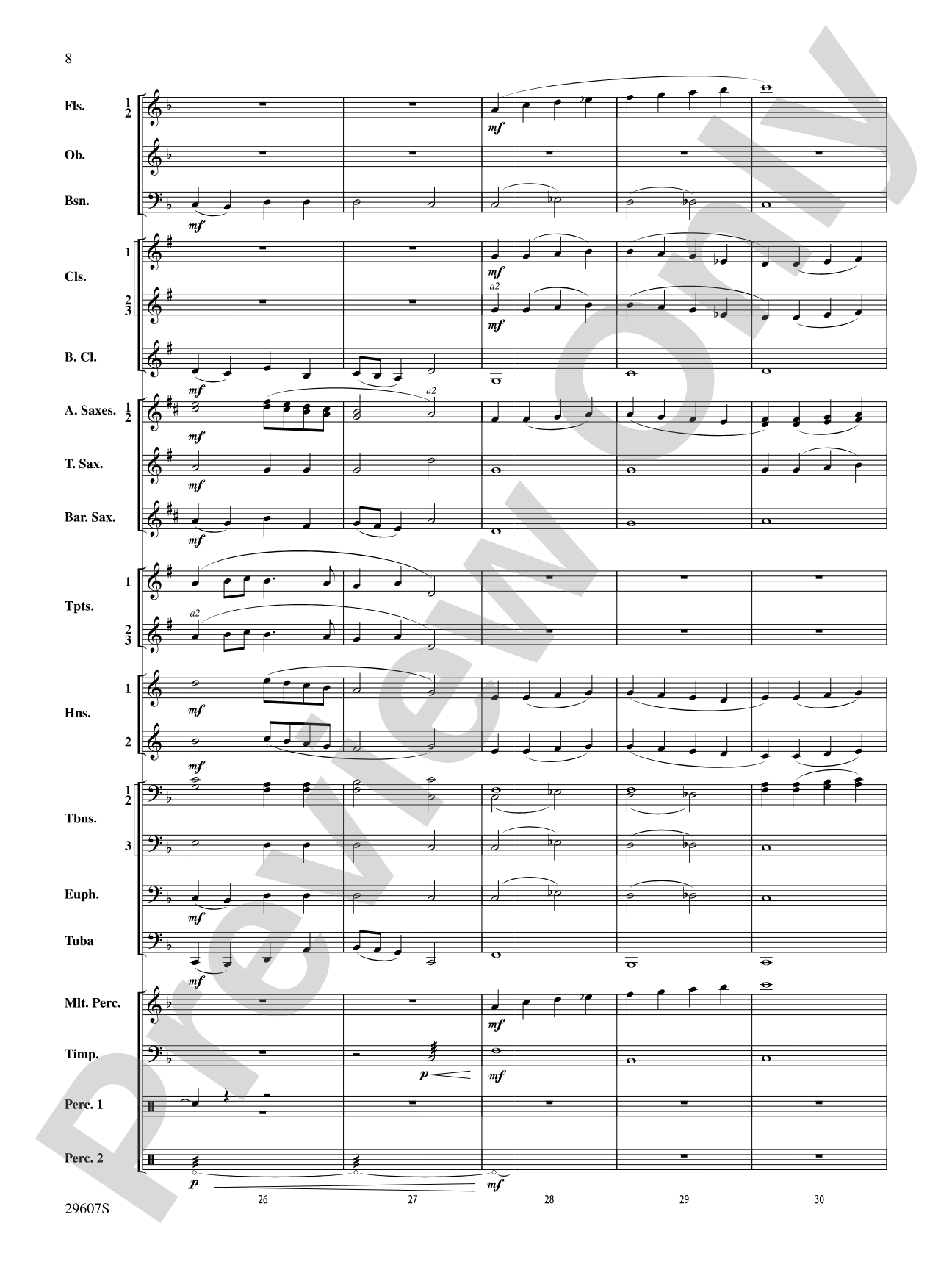Fanfare to Joy: Concert Band Conductor Score & Parts