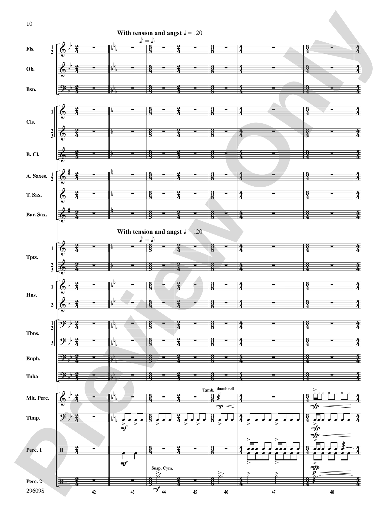 Echoes of Egypt: Concert Band Conductor Score & Parts