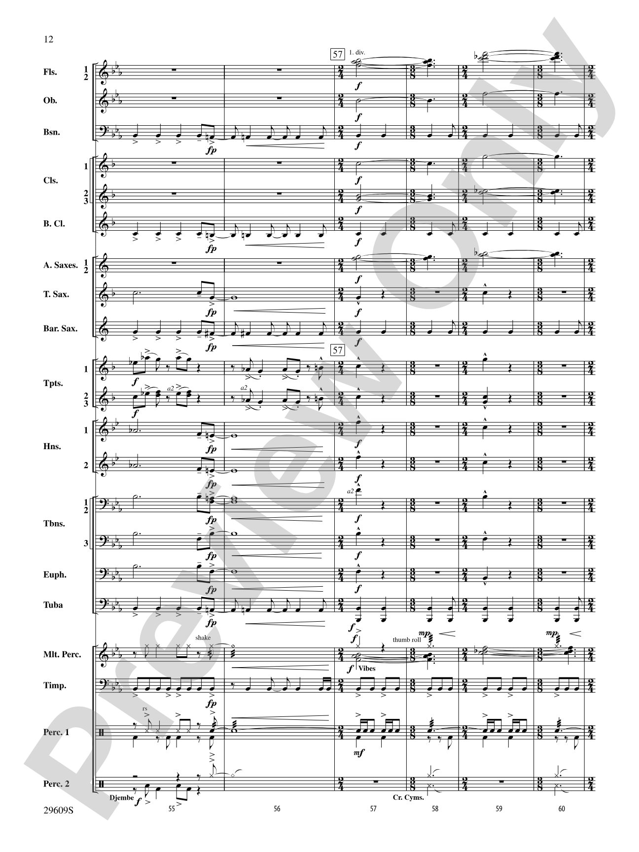 Echoes of Egypt: Concert Band Conductor Score & Parts