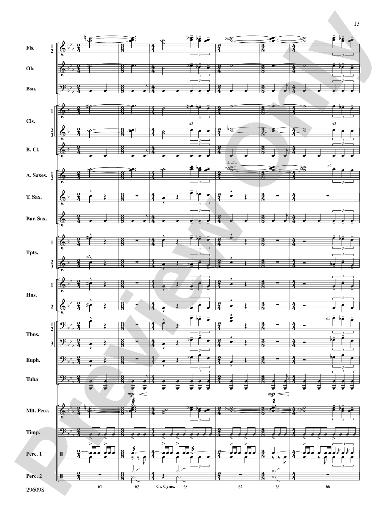 Echoes of Egypt: Concert Band Conductor Score & Parts