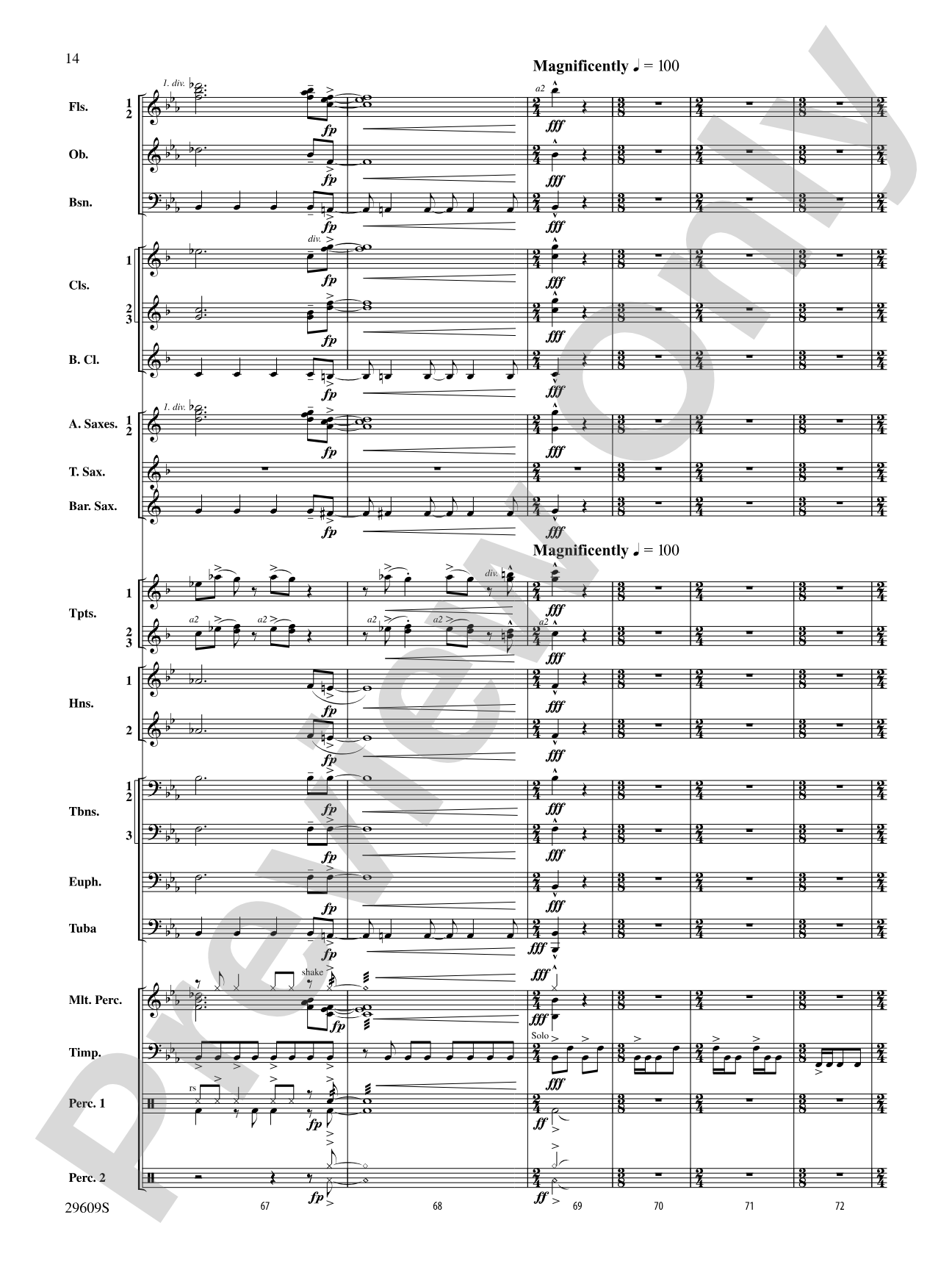Echoes of Egypt: Concert Band Conductor Score & Parts