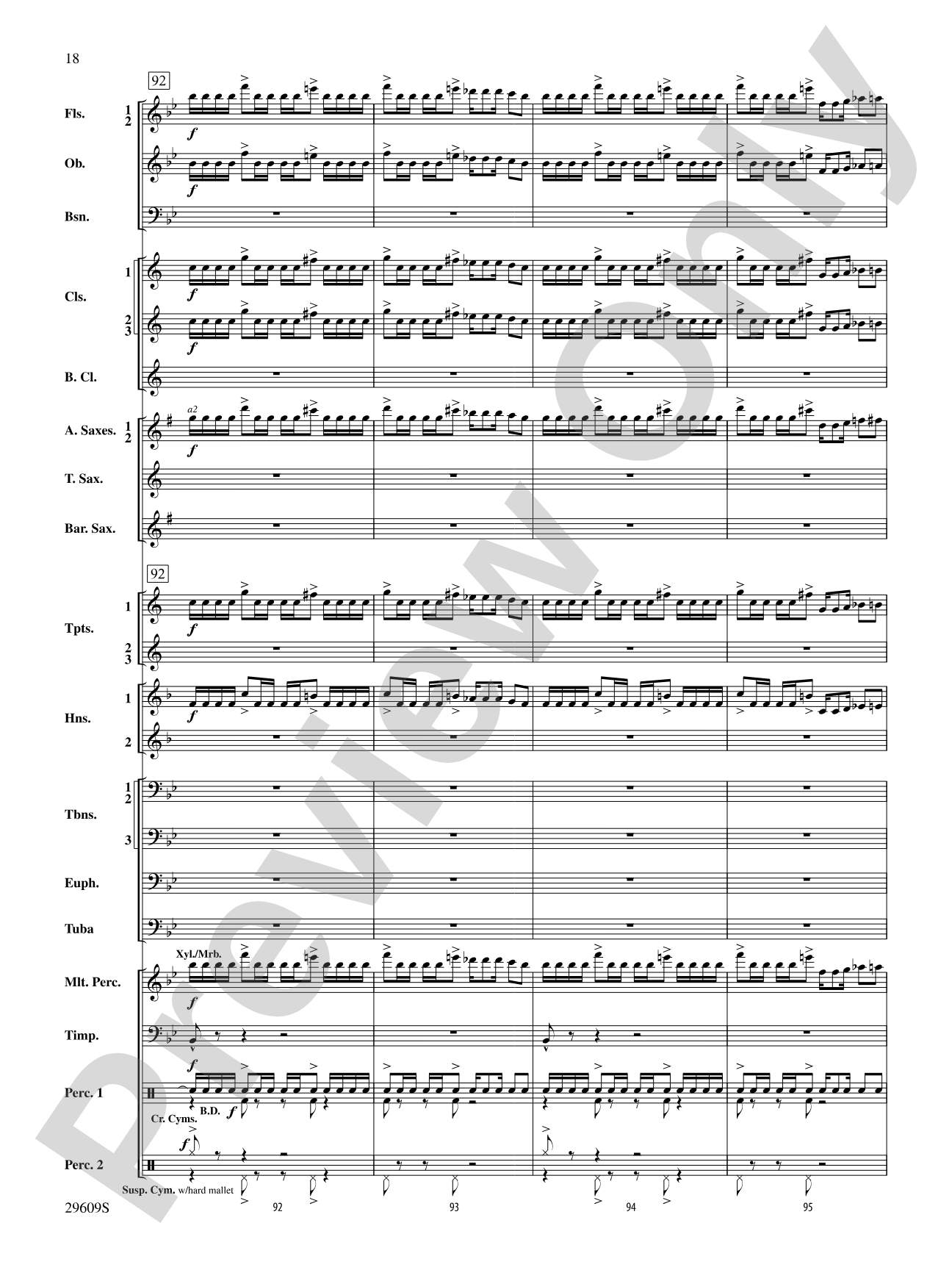 Echoes of Egypt: Concert Band Conductor Score & Parts