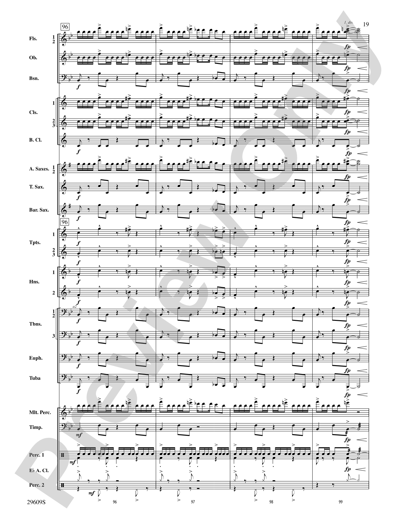 Echoes of Egypt: Concert Band Conductor Score & Parts