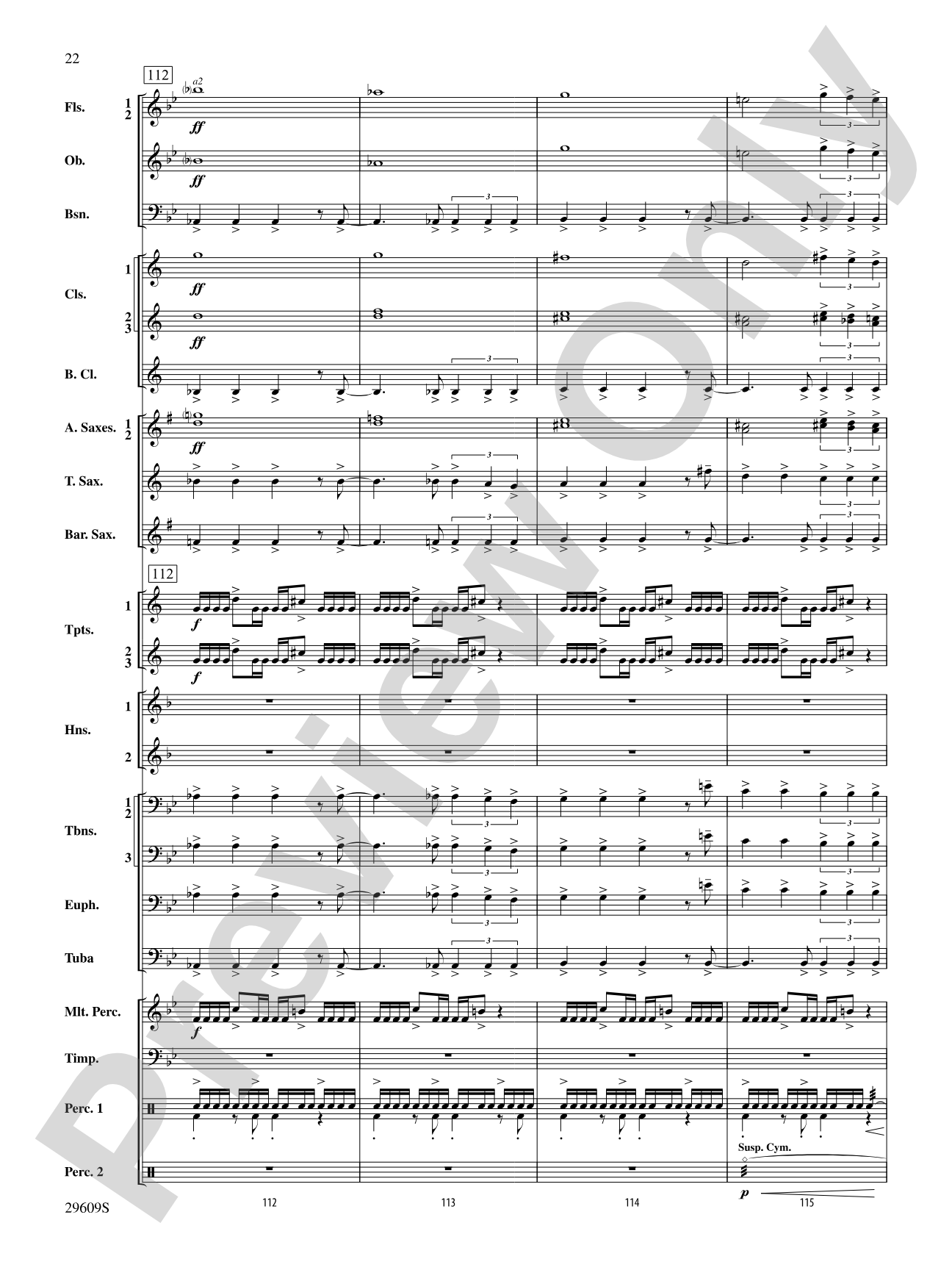Echoes of Egypt: Concert Band Conductor Score & Parts
