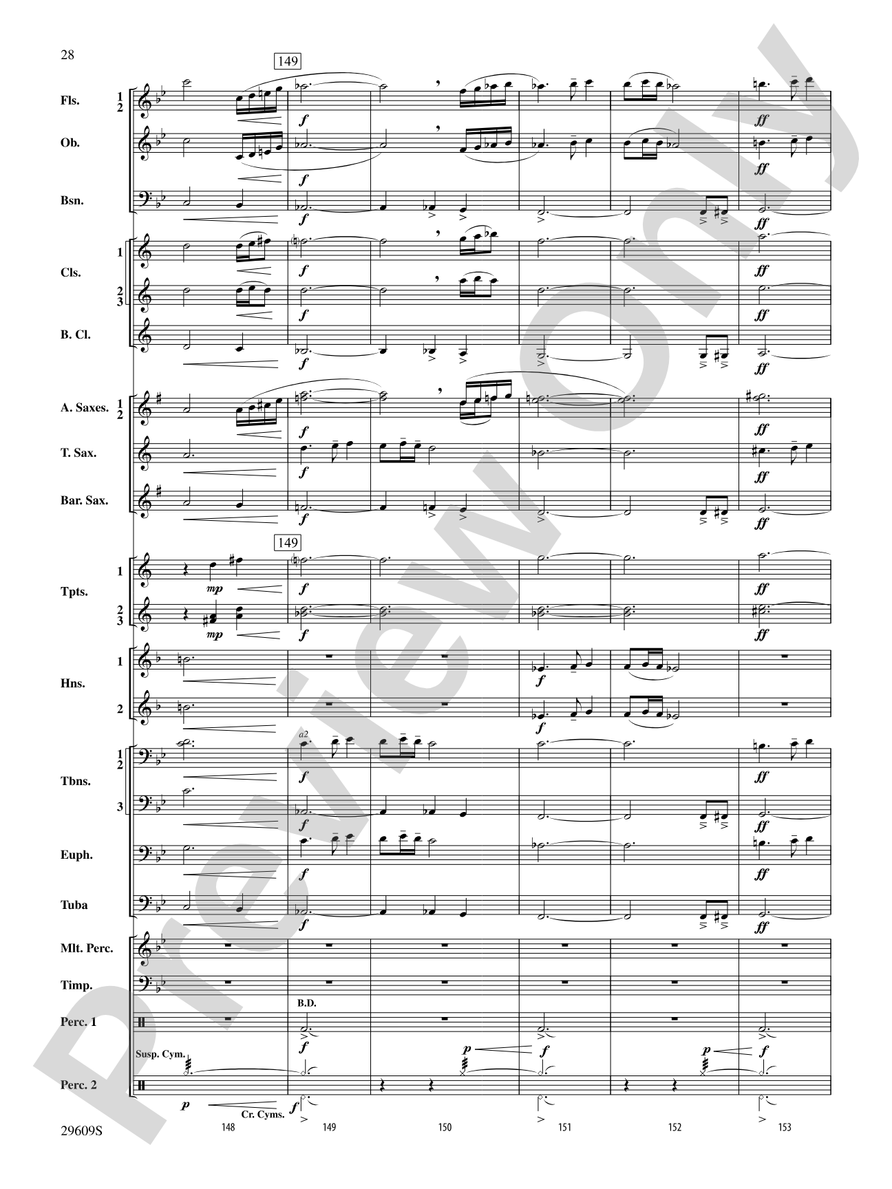 Echoes of Egypt: Concert Band Conductor Score & Parts