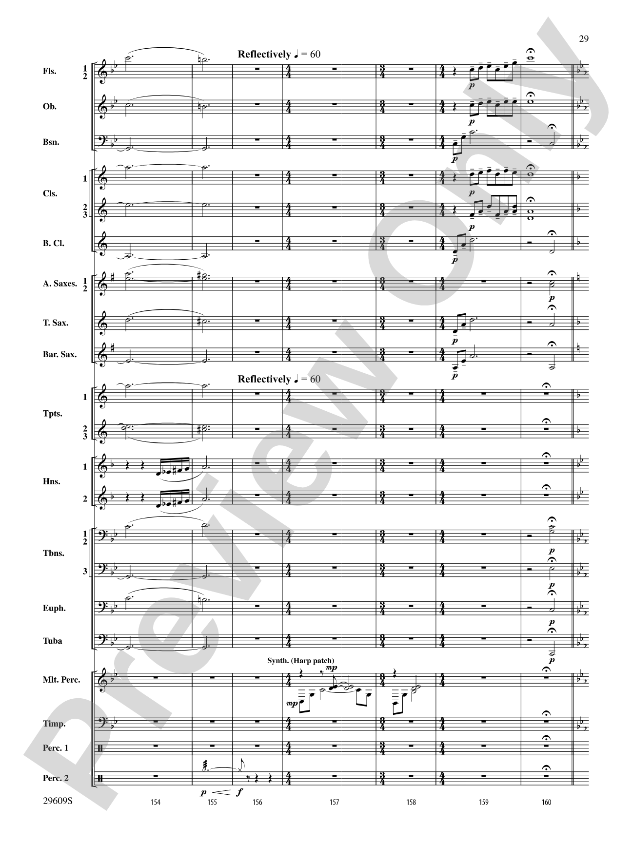 Echoes of Egypt: Concert Band Conductor Score & Parts