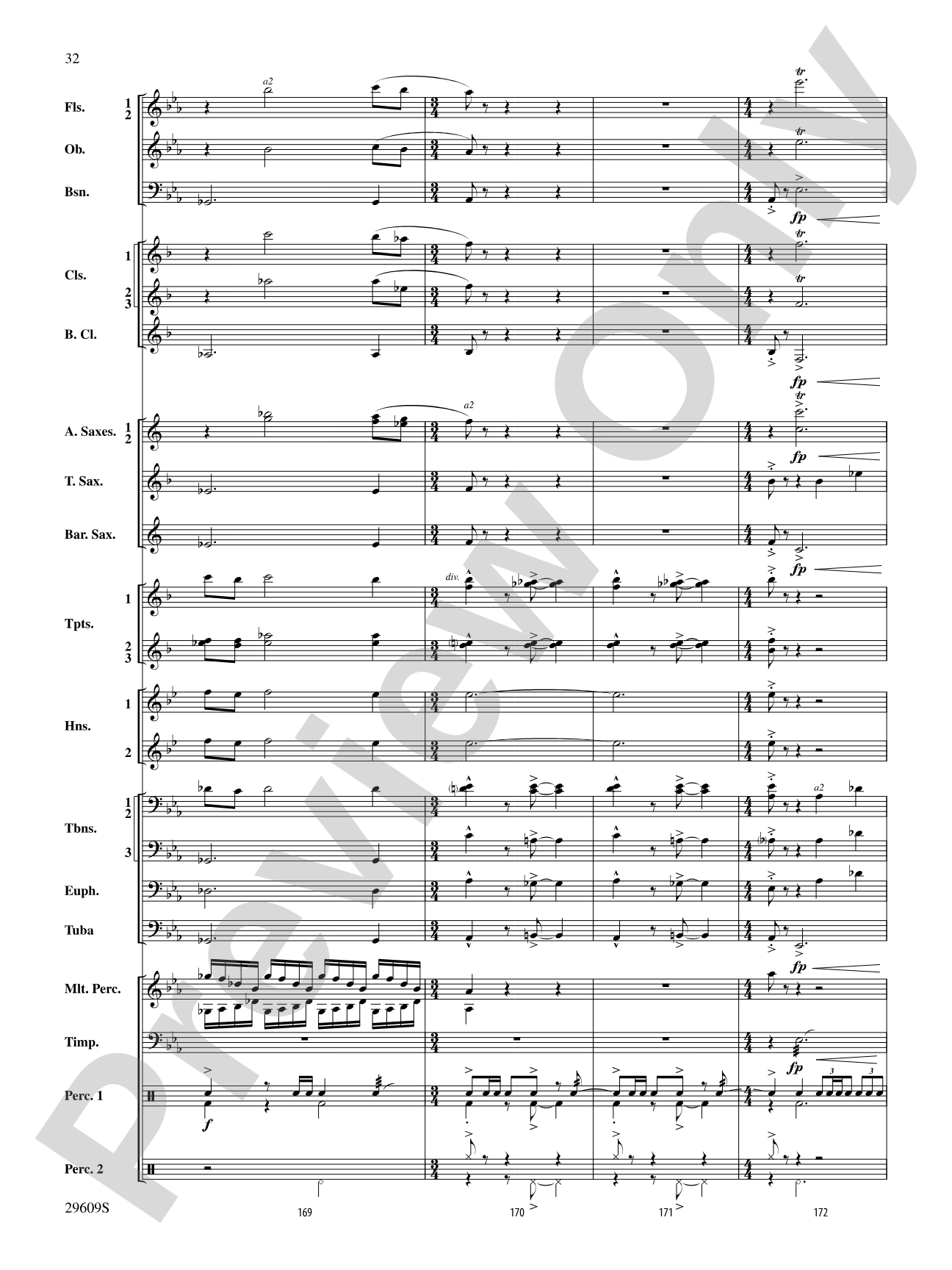 Echoes of Egypt: Concert Band Conductor Score & Parts