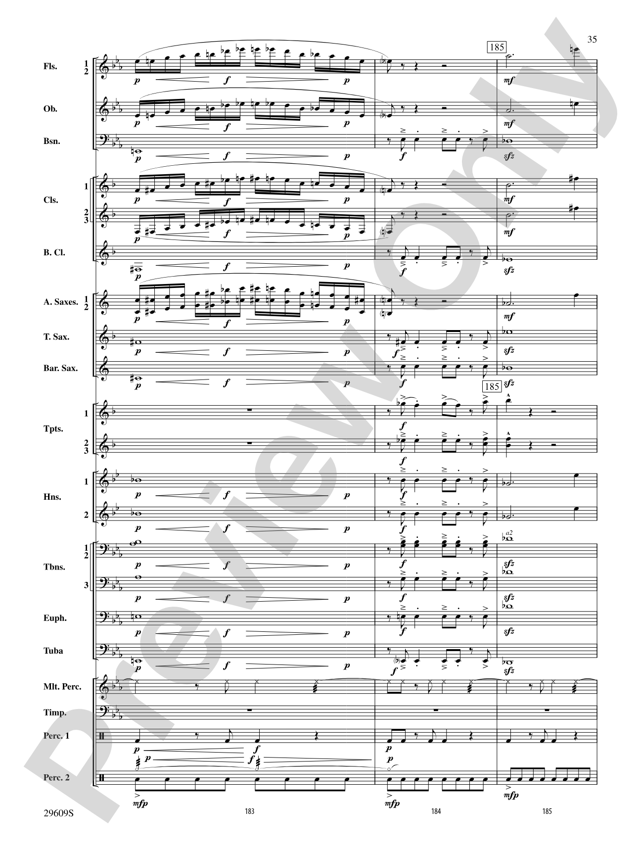 Echoes of Egypt: Concert Band Conductor Score & Parts