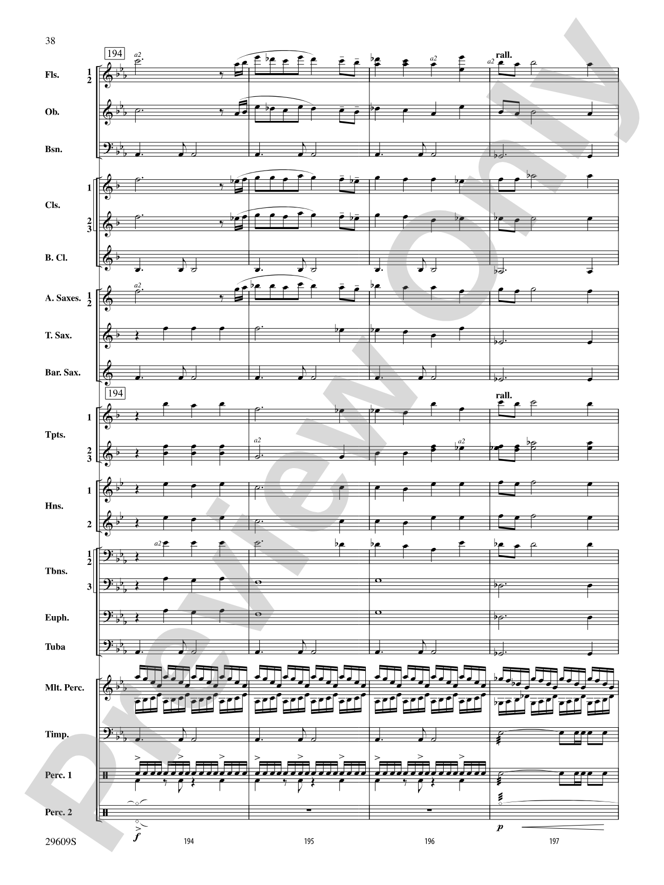 Echoes of Egypt: Concert Band Conductor Score & Parts