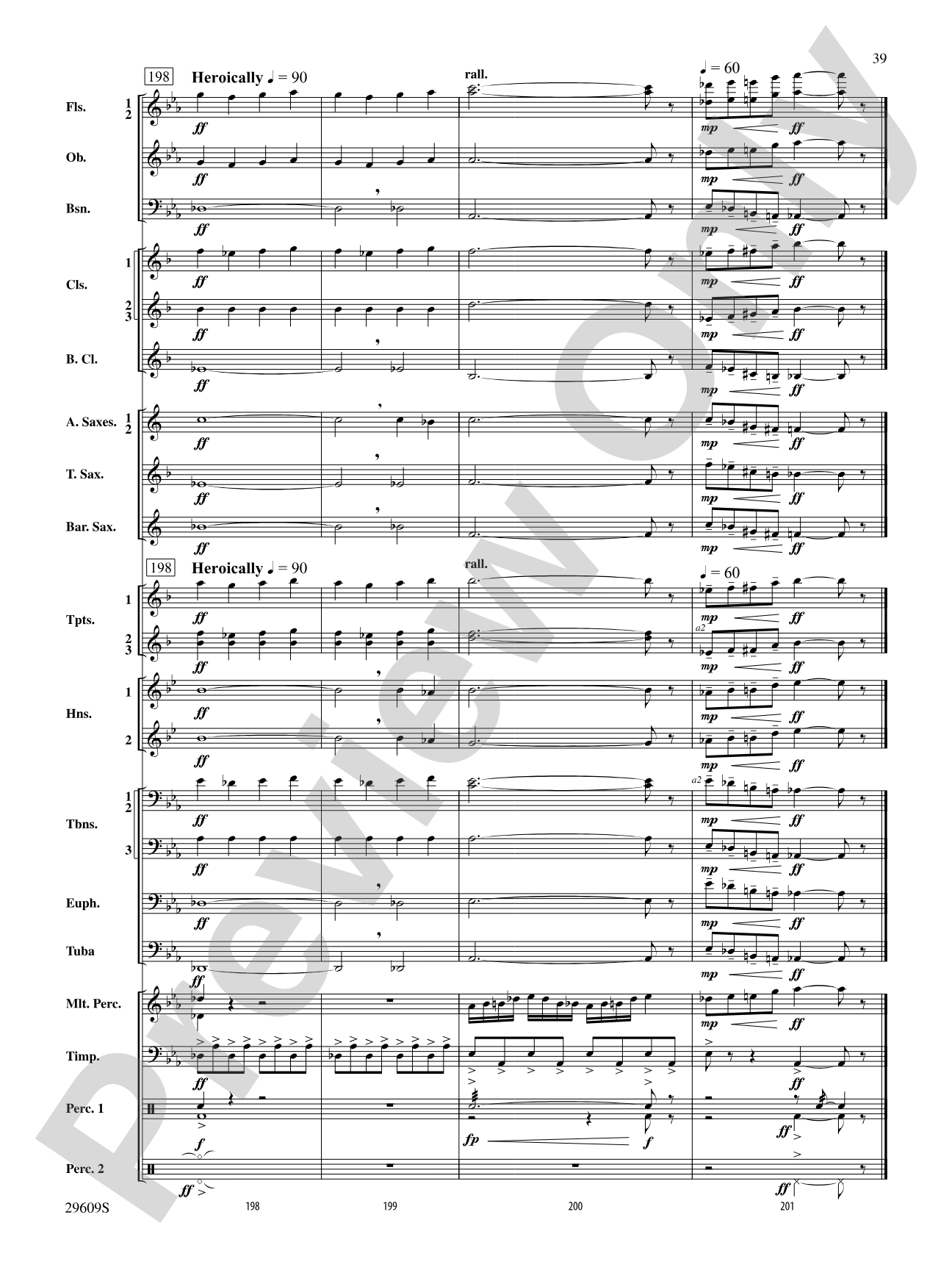 Echoes of Egypt: Concert Band Conductor Score & Parts