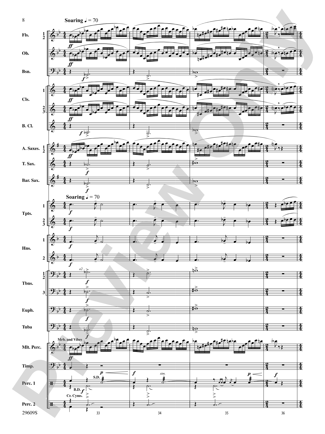 Echoes of Egypt: Concert Band Conductor Score & Parts