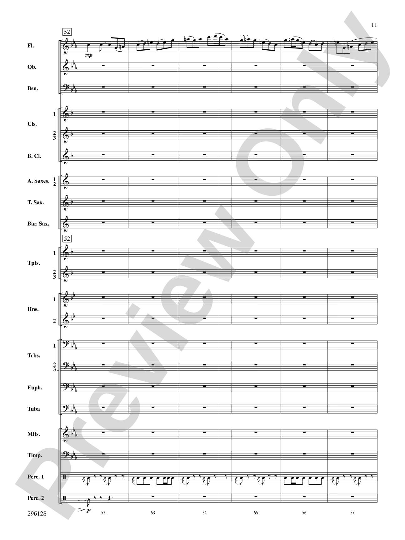 Communion: Concert Band Conductor Score & Parts