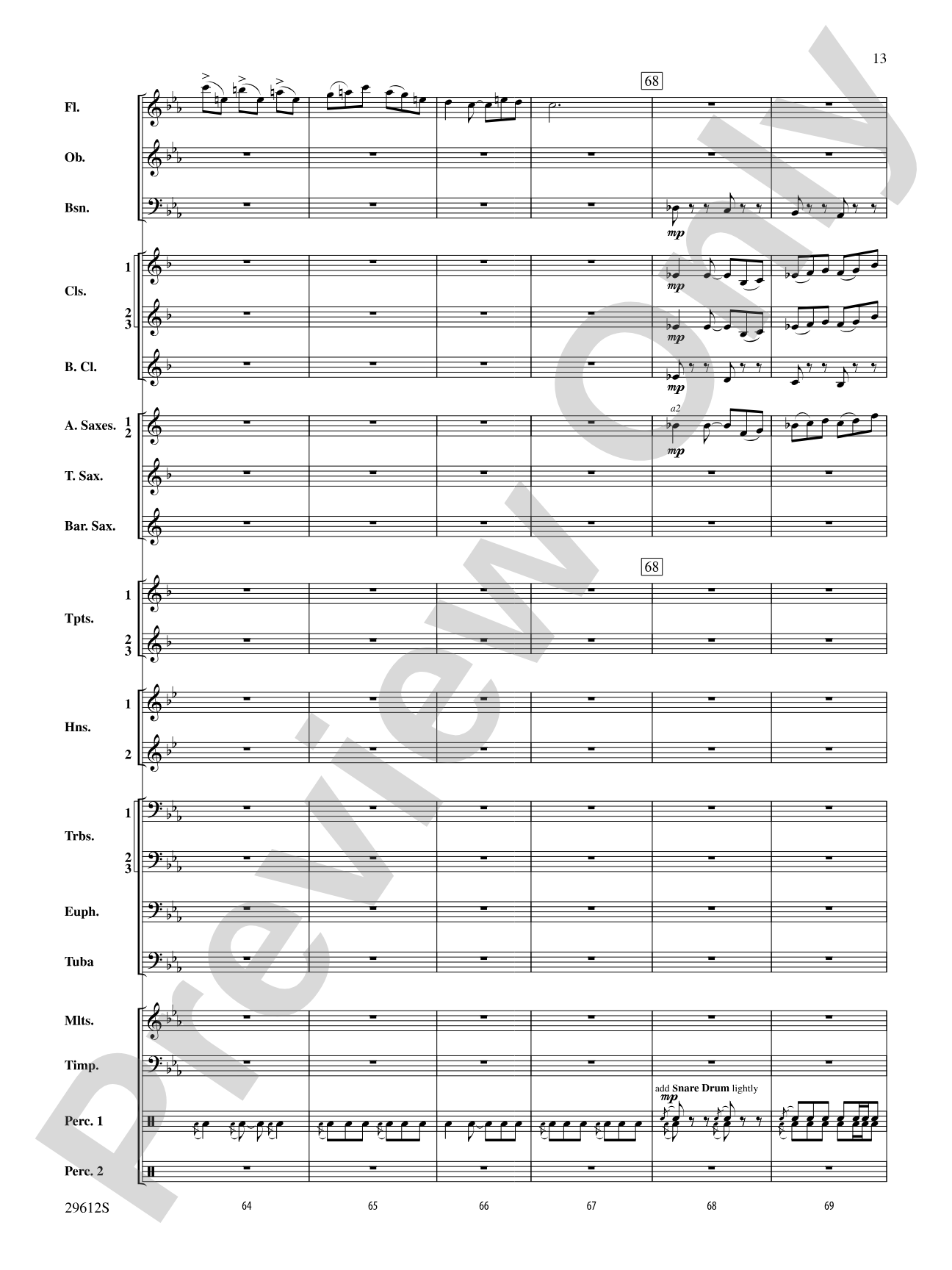 Communion: Concert Band Conductor Score & Parts