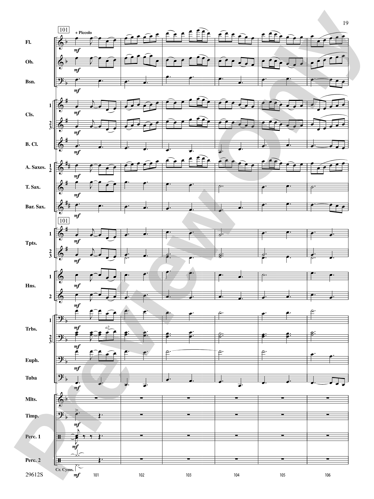 Communion: Concert Band Conductor Score & Parts