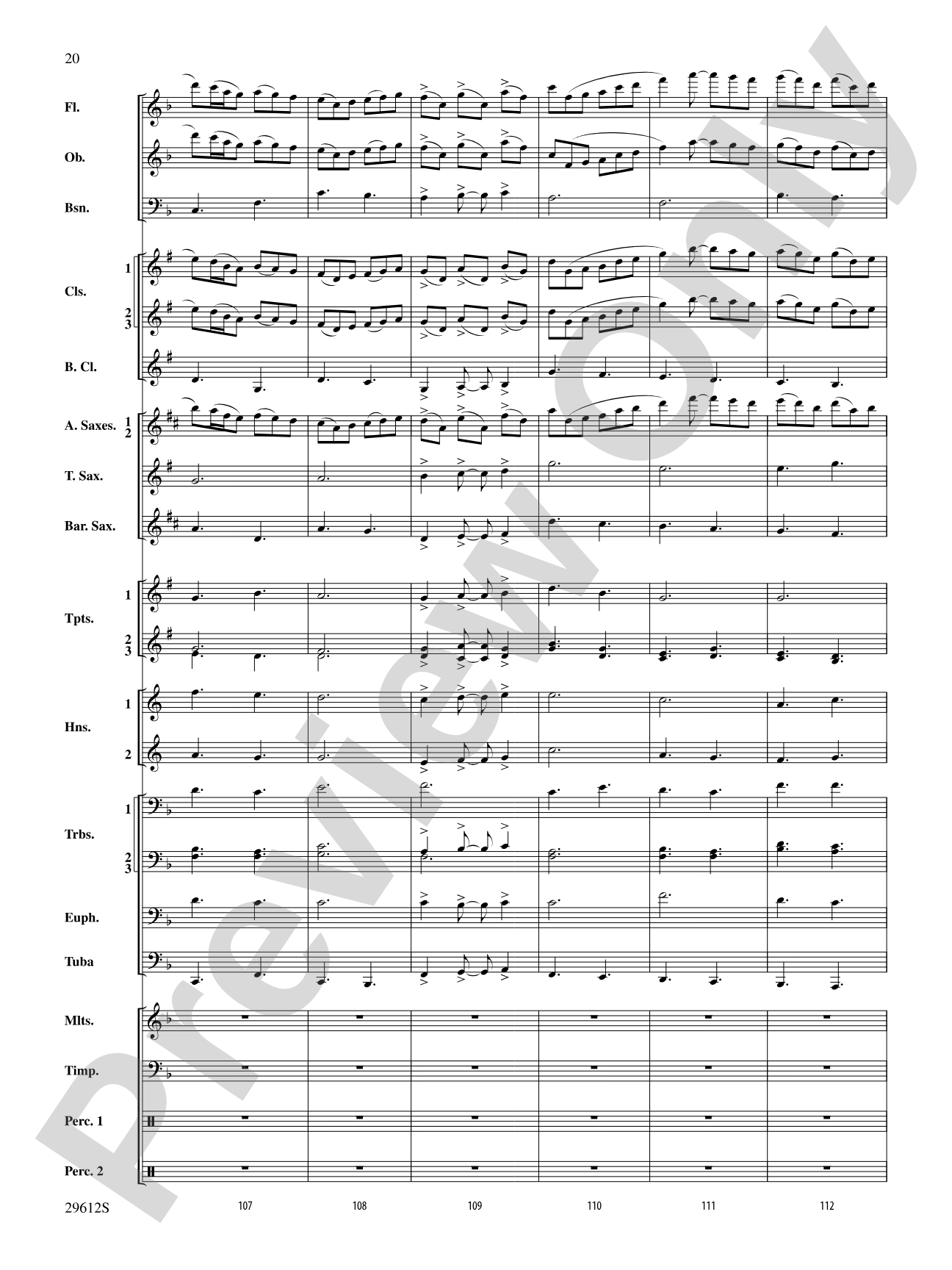 Communion: Concert Band Conductor Score & Parts