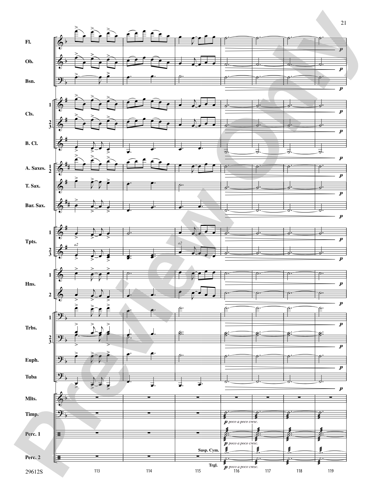 Communion: Concert Band Conductor Score & Parts