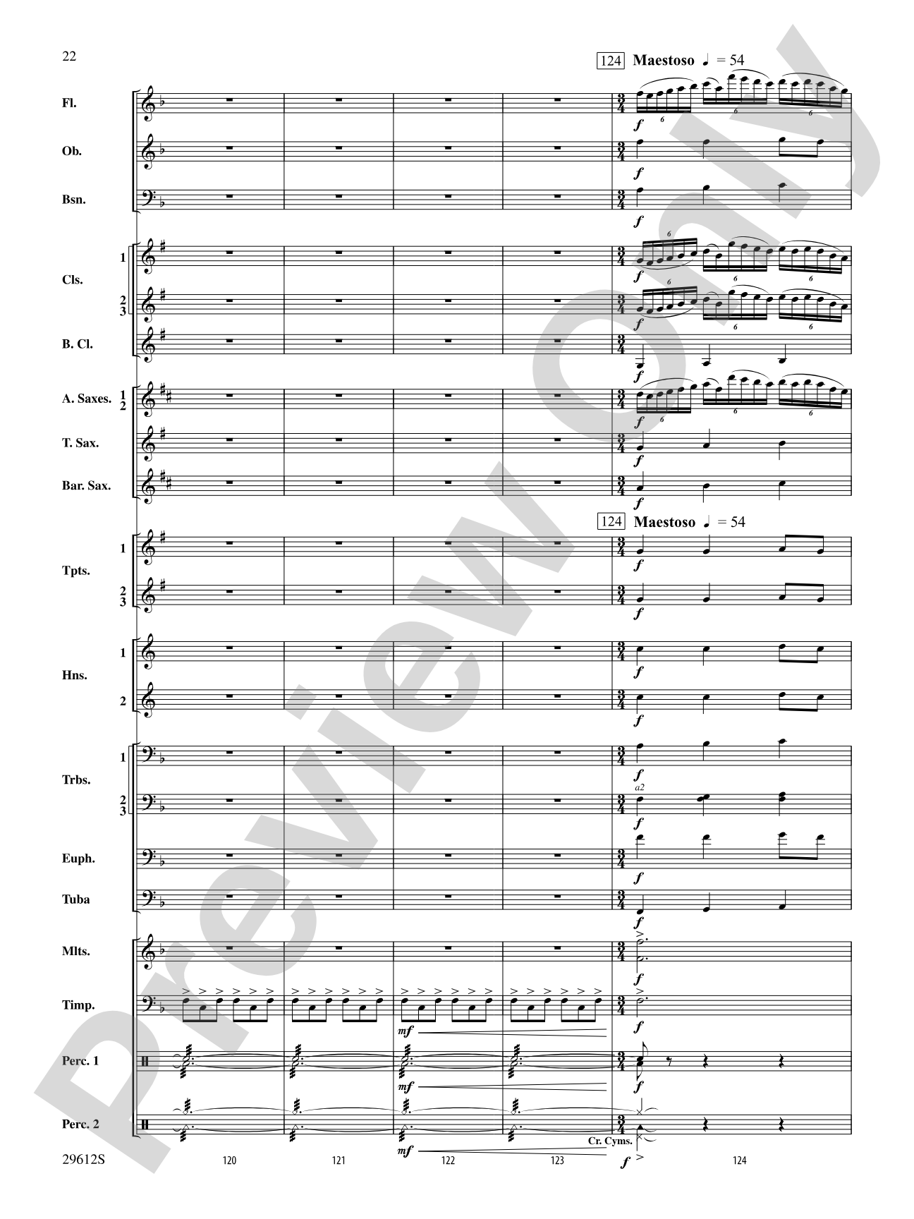 Communion: Concert Band Conductor Score & Parts