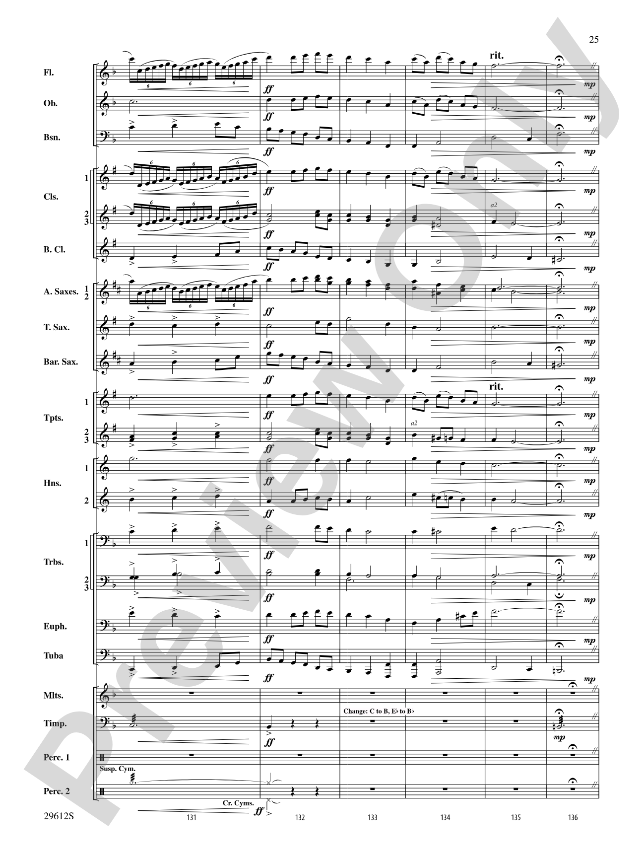 Communion: Concert Band Conductor Score & Parts