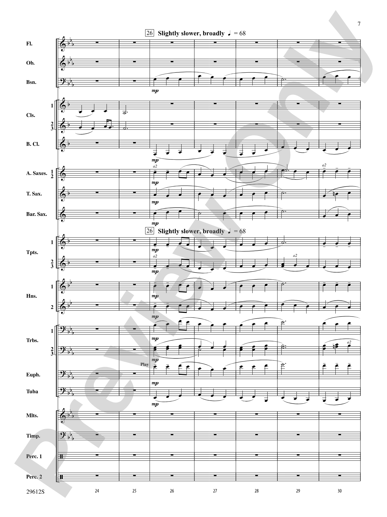 Communion: Concert Band Conductor Score & Parts