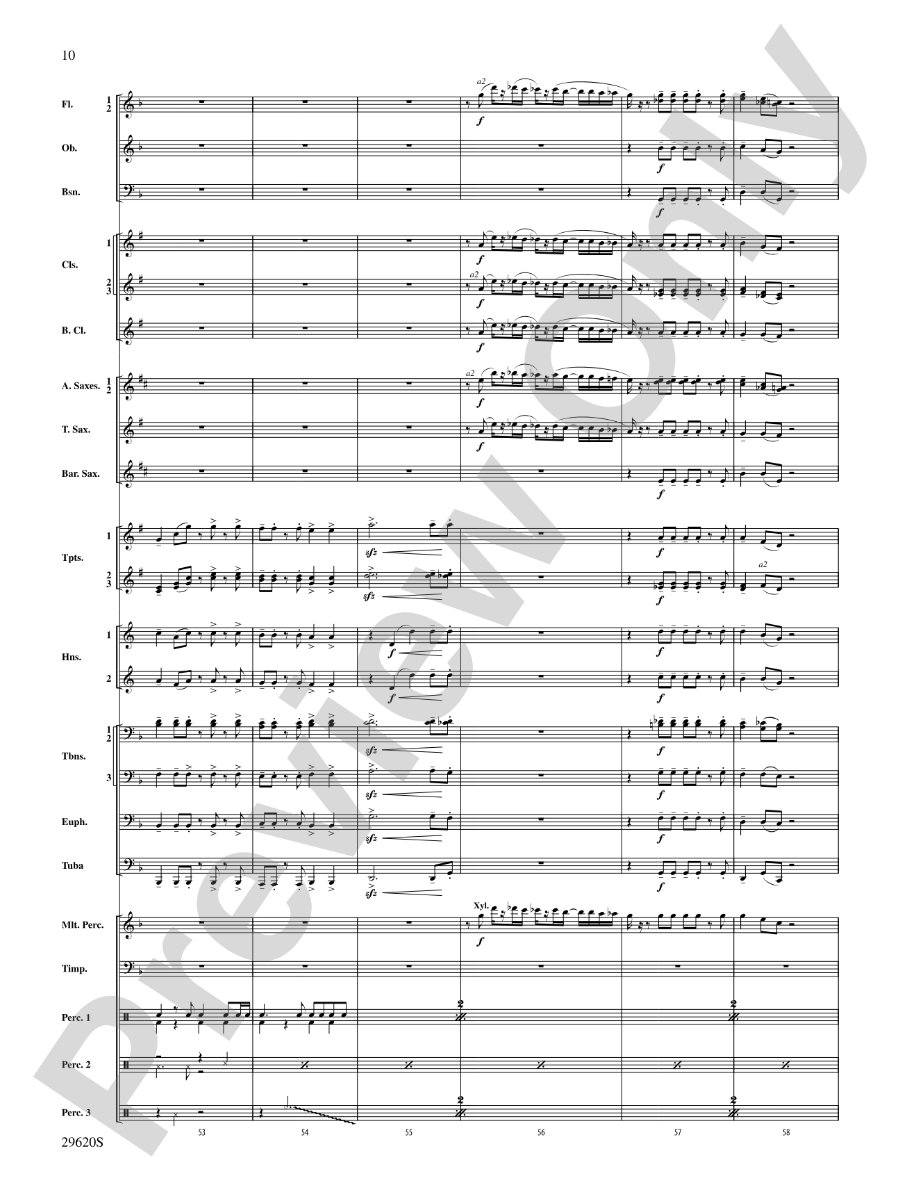We're Off to See the Wizard, Variations on: Concert Band Conductor Score & Parts