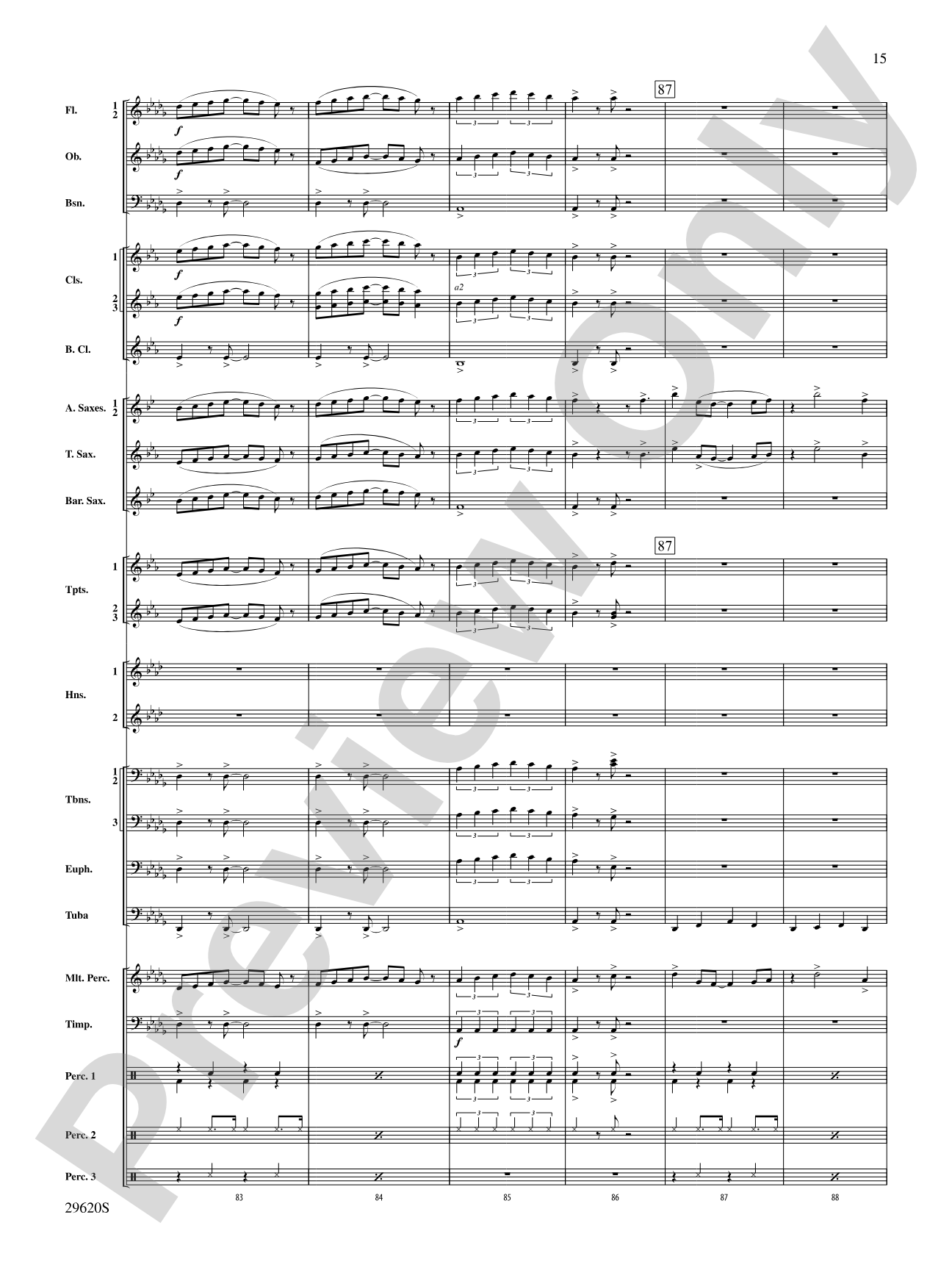 We're Off to See the Wizard, Variations on: Concert Band Conductor Score & Parts