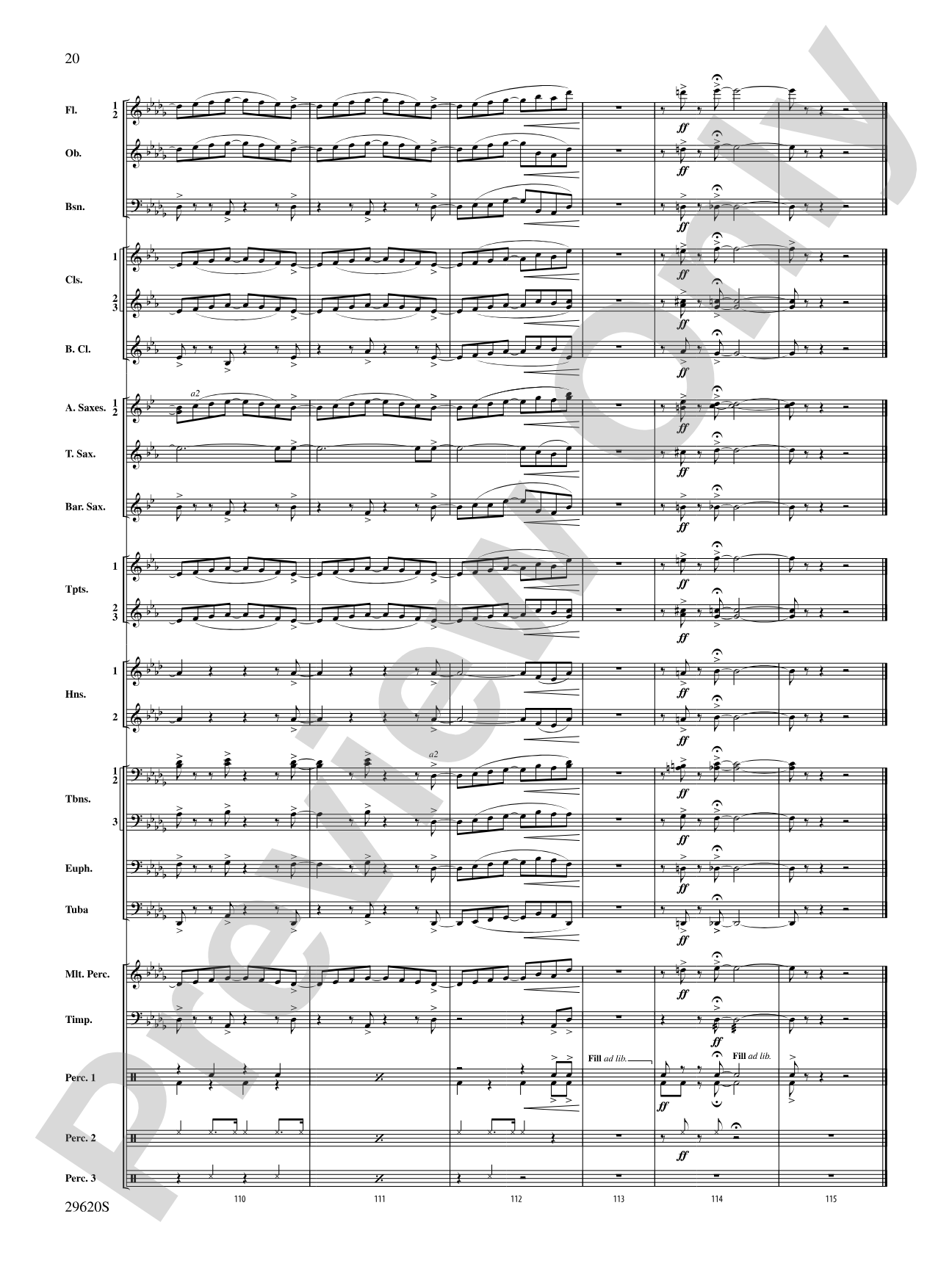 We're Off to See the Wizard, Variations on: Concert Band Conductor Score & Parts