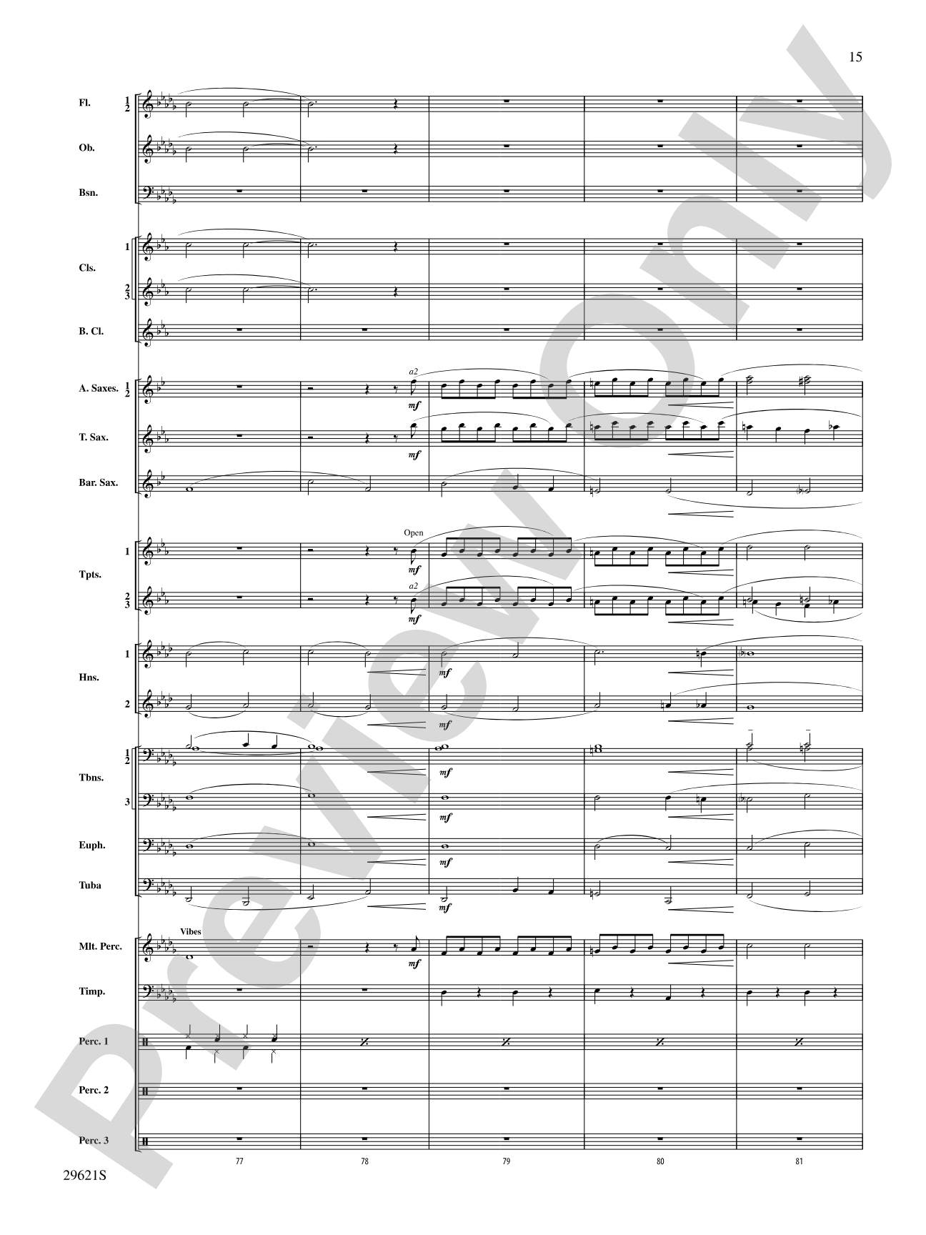Over the Rainbow (from The Wizard of Oz), Variations on: Concert Band Conductor Score & Parts