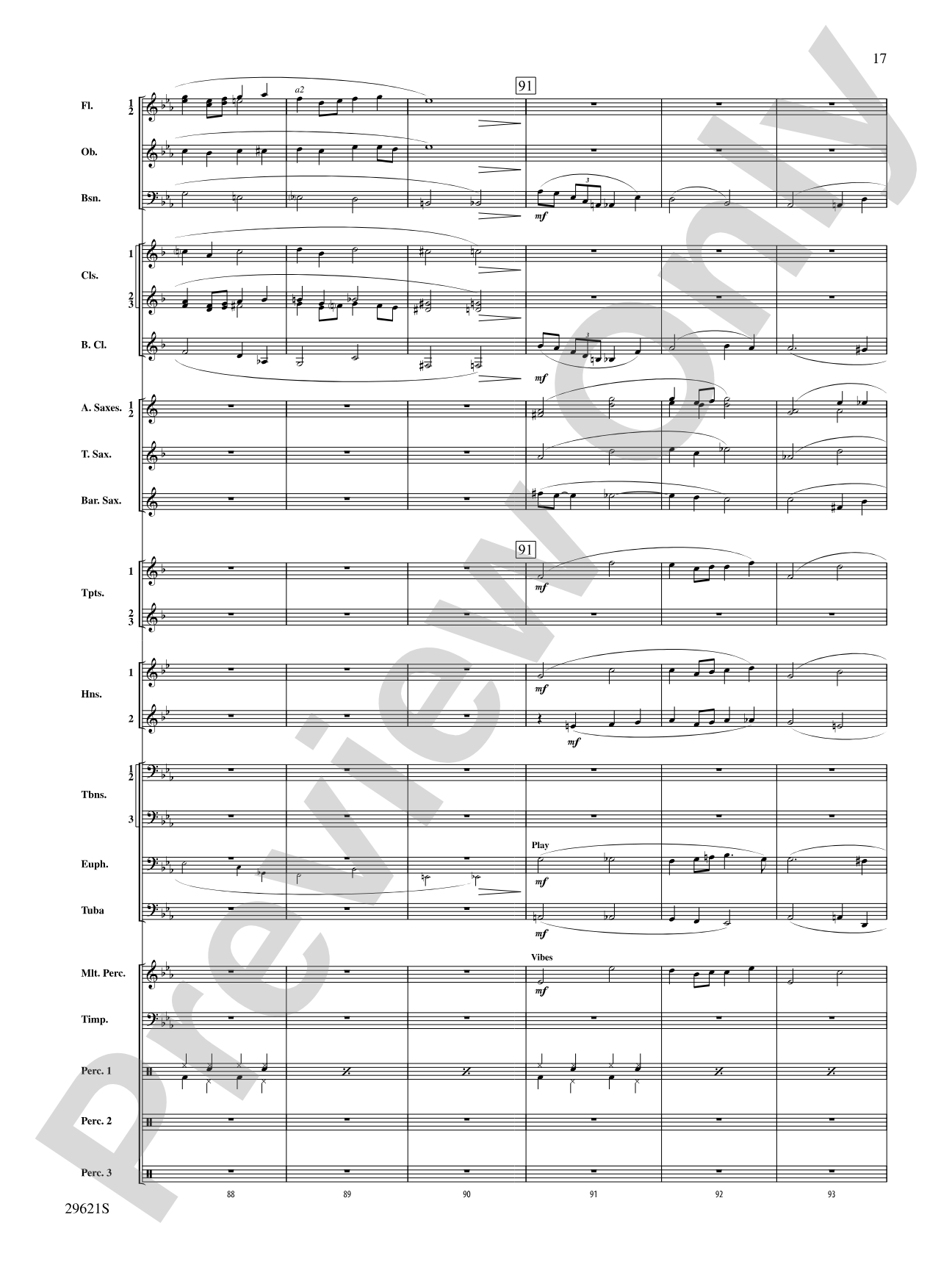 Over the Rainbow (from The Wizard of Oz), Variations on: Concert Band Conductor Score & Parts