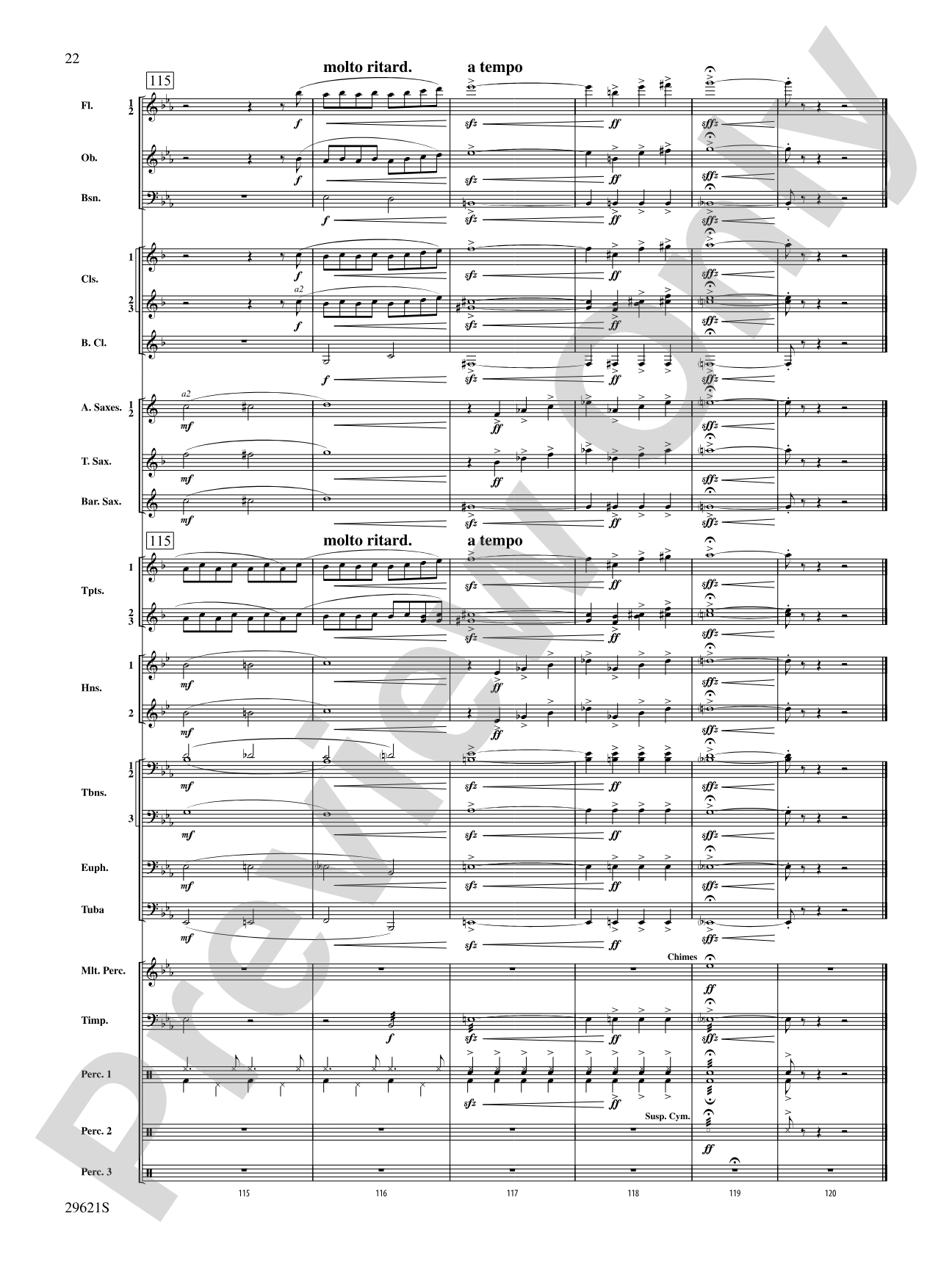 Over the Rainbow (from The Wizard of Oz), Variations on: Concert Band Conductor Score & Parts